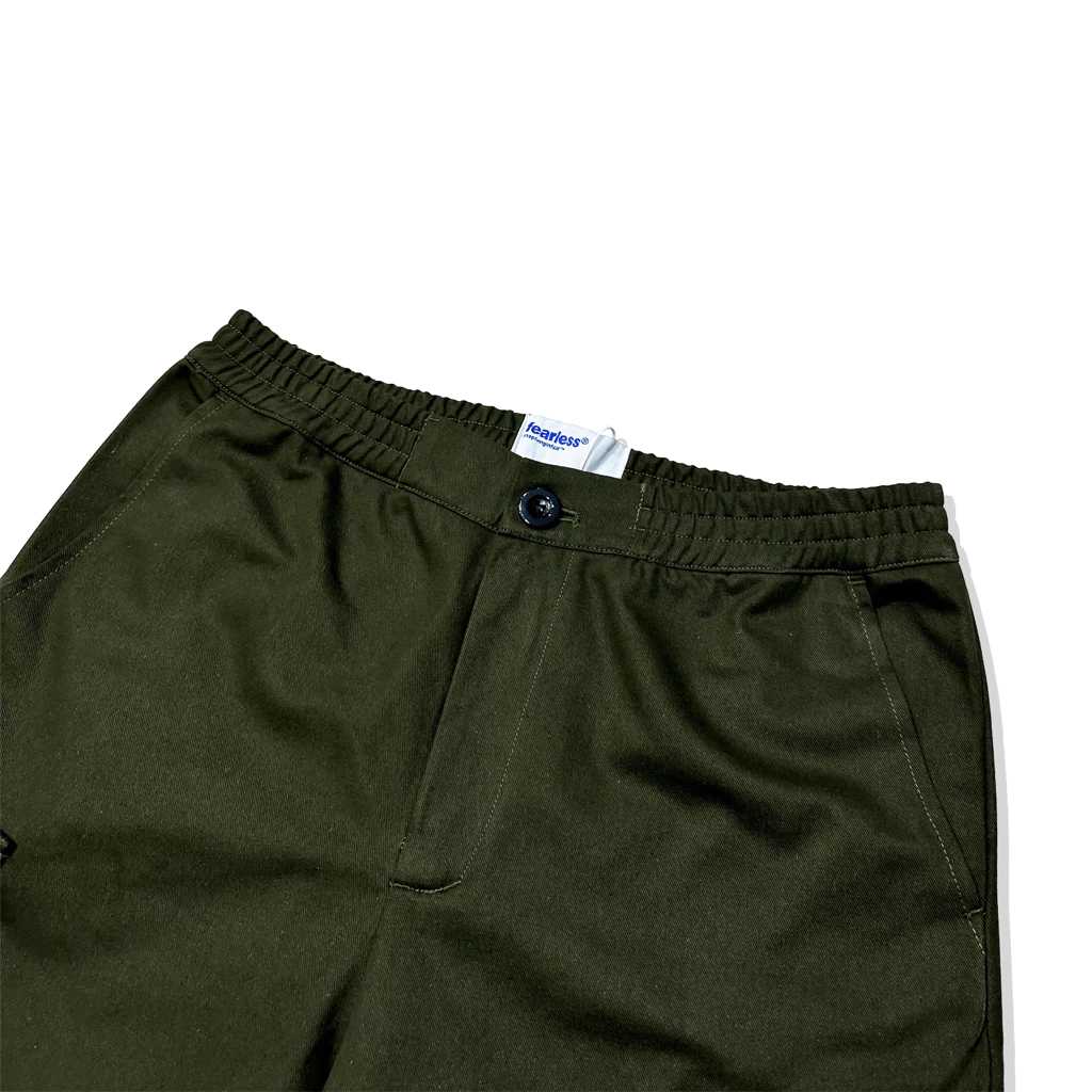 FEARLESS | Quần short túi hộp FEARLESS FLS logo vải kaki