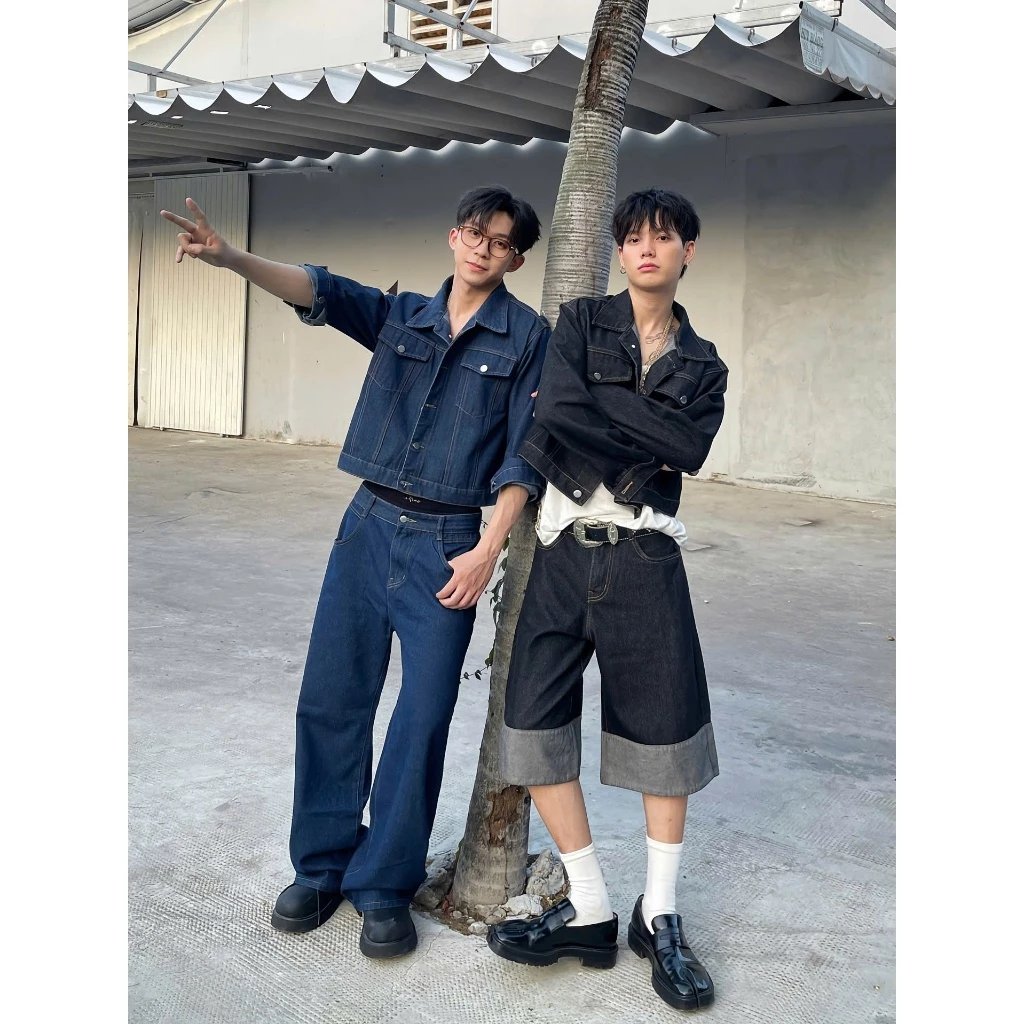 Calem.Club | Quần jean Ver 3 dài/short Fold Series