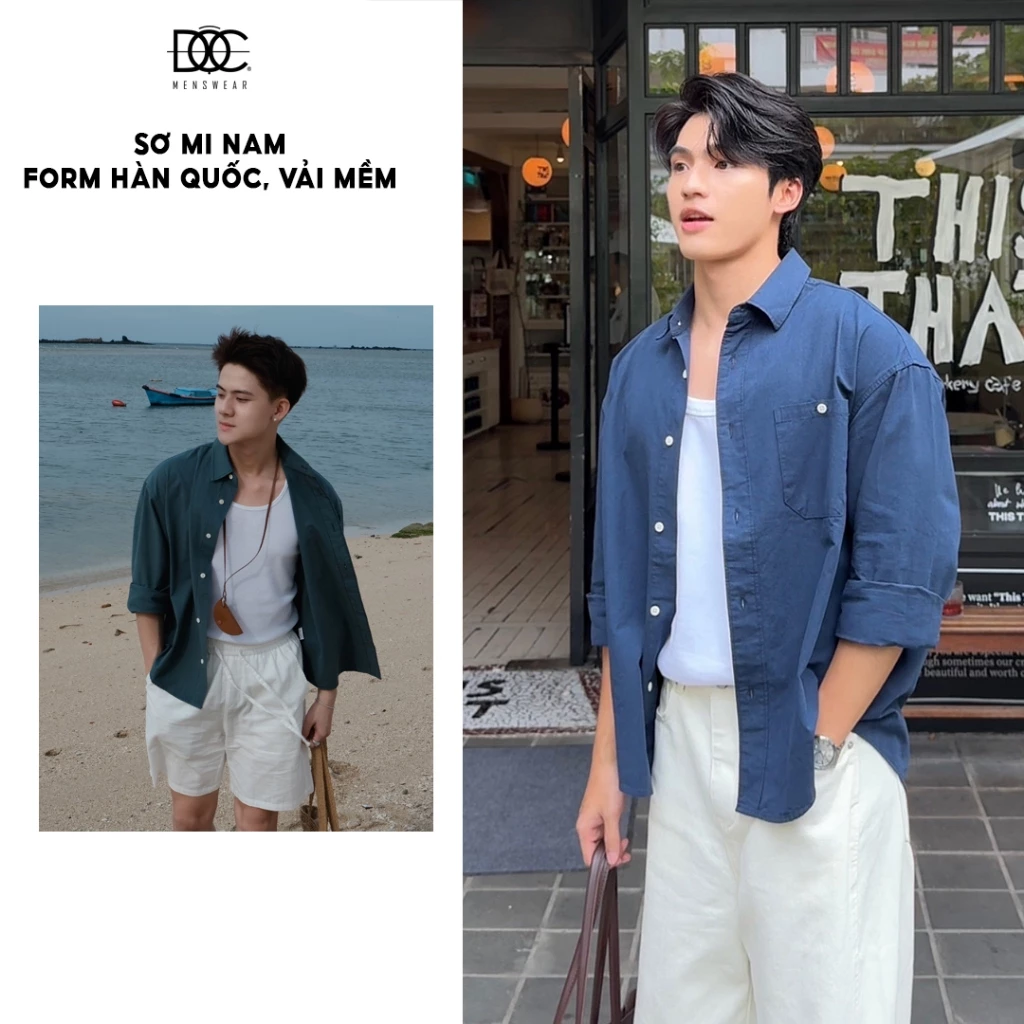 Độc Menswear | Sơ mi basic cotton 