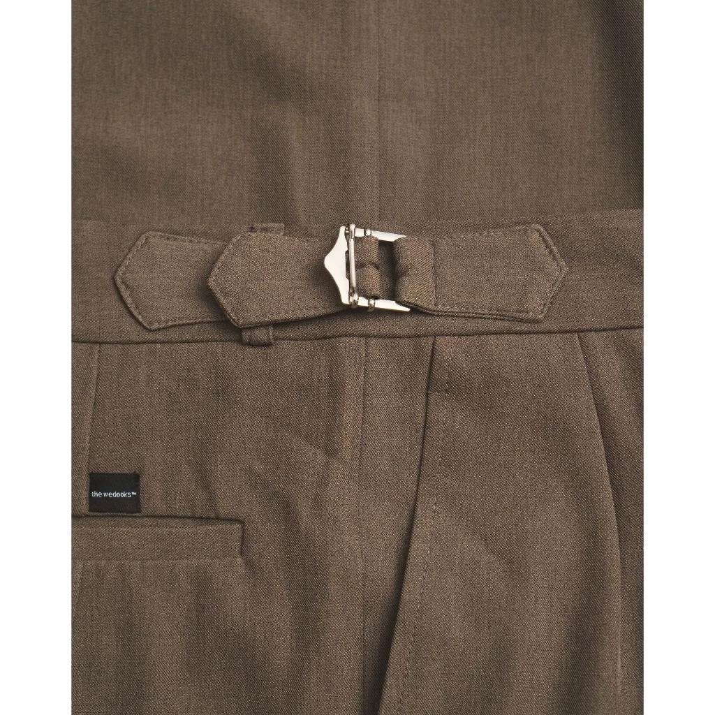 WEDOOKS | Quần tây nam ống rộng có side-tab tăng giảm độ rộng lưng quần side-tab wideleg trousers