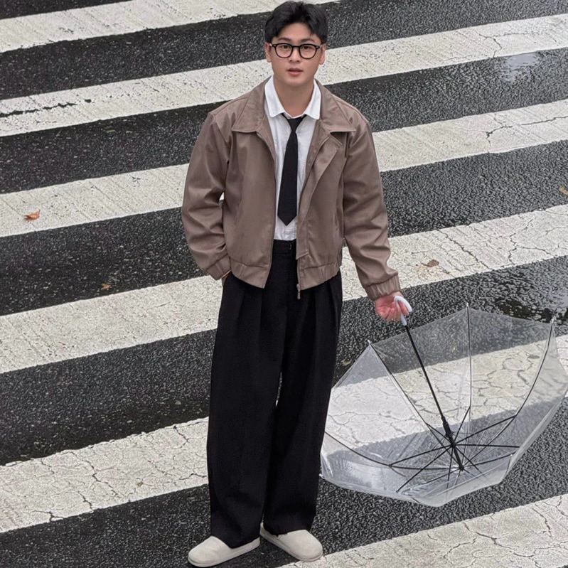 GIDISTUDIO | Áo khoác kaki GIDISTUDIO Form Boxy Unisex  