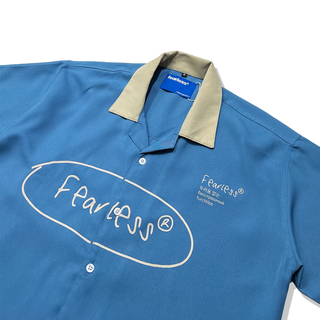 FEARLESS | Áo sơ mi FEARLESS Oval Logo Bowling