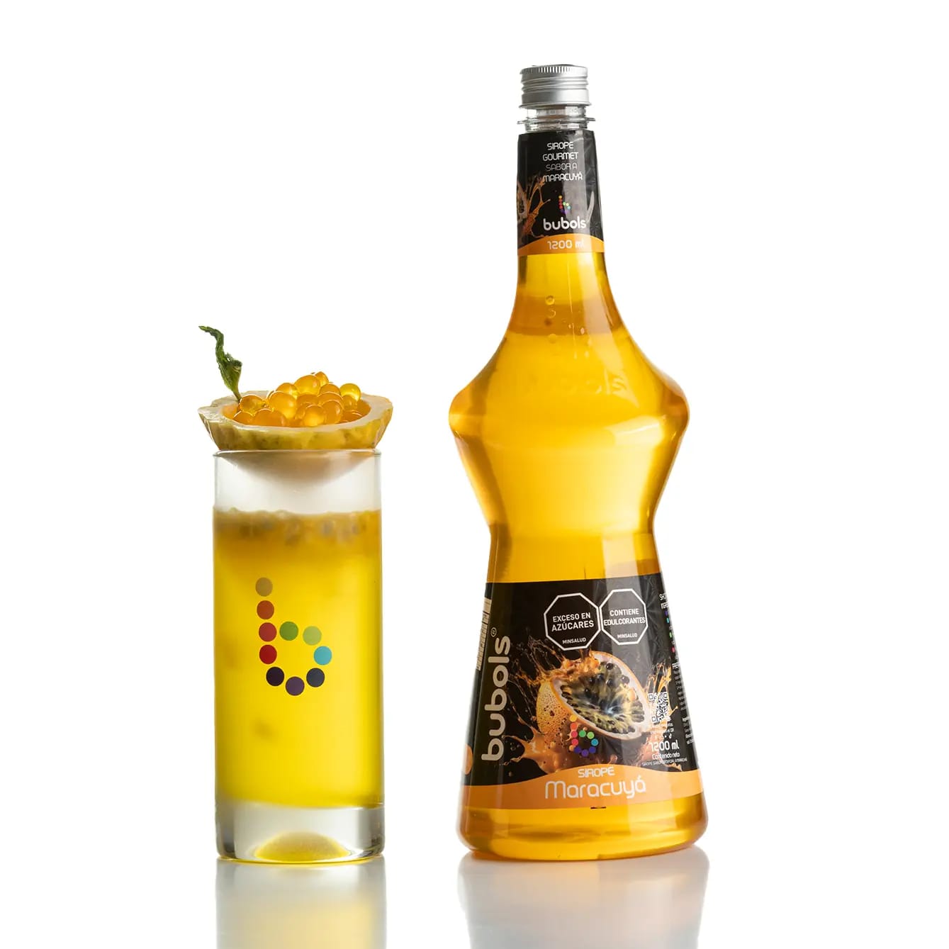 Sirope bubols sabor maracuya