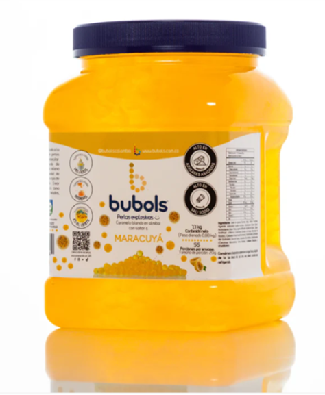 Bubols  Sabor Maracuyá