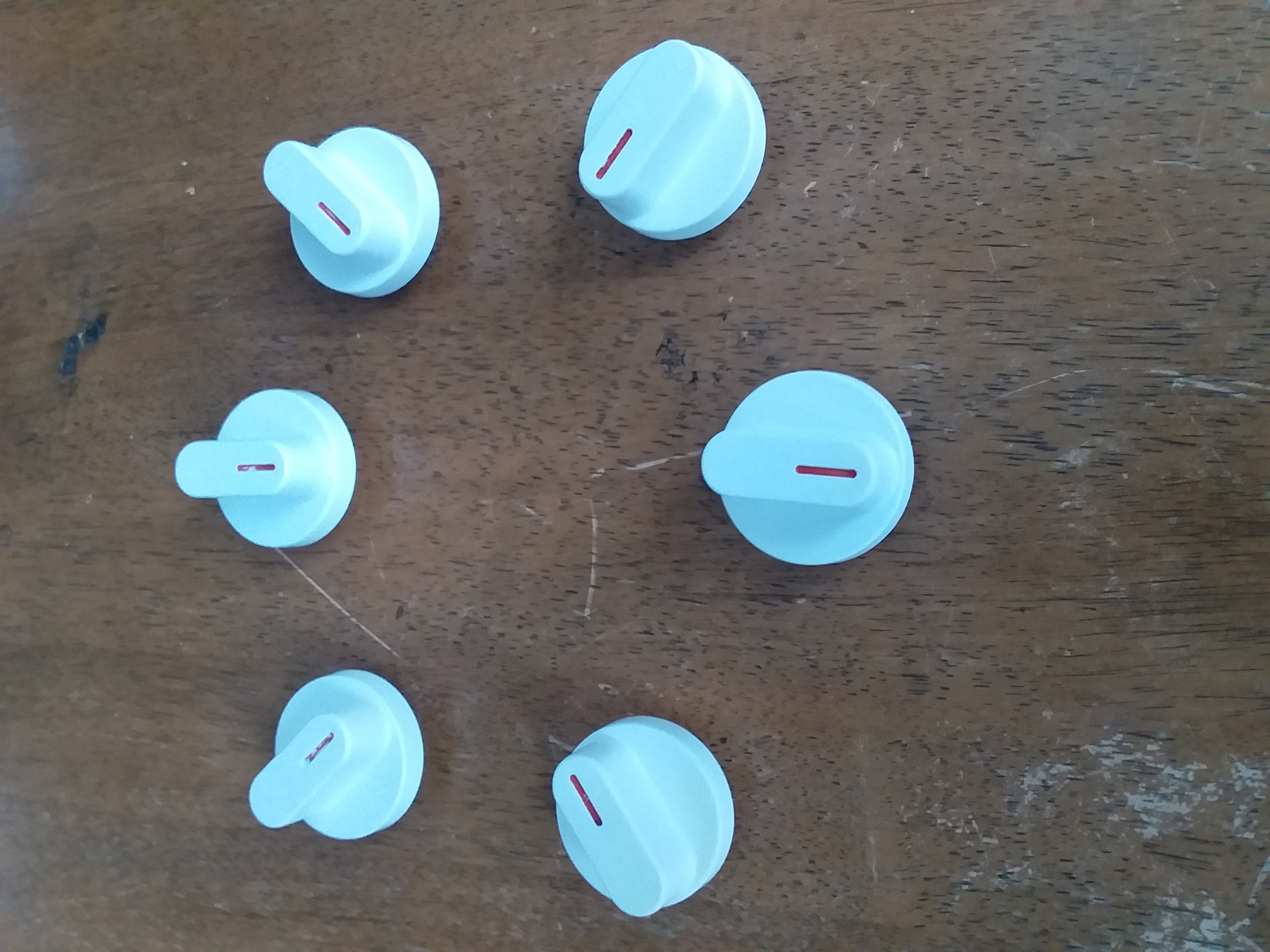 6 Knobs Fisher&Paykel ELBA Stove