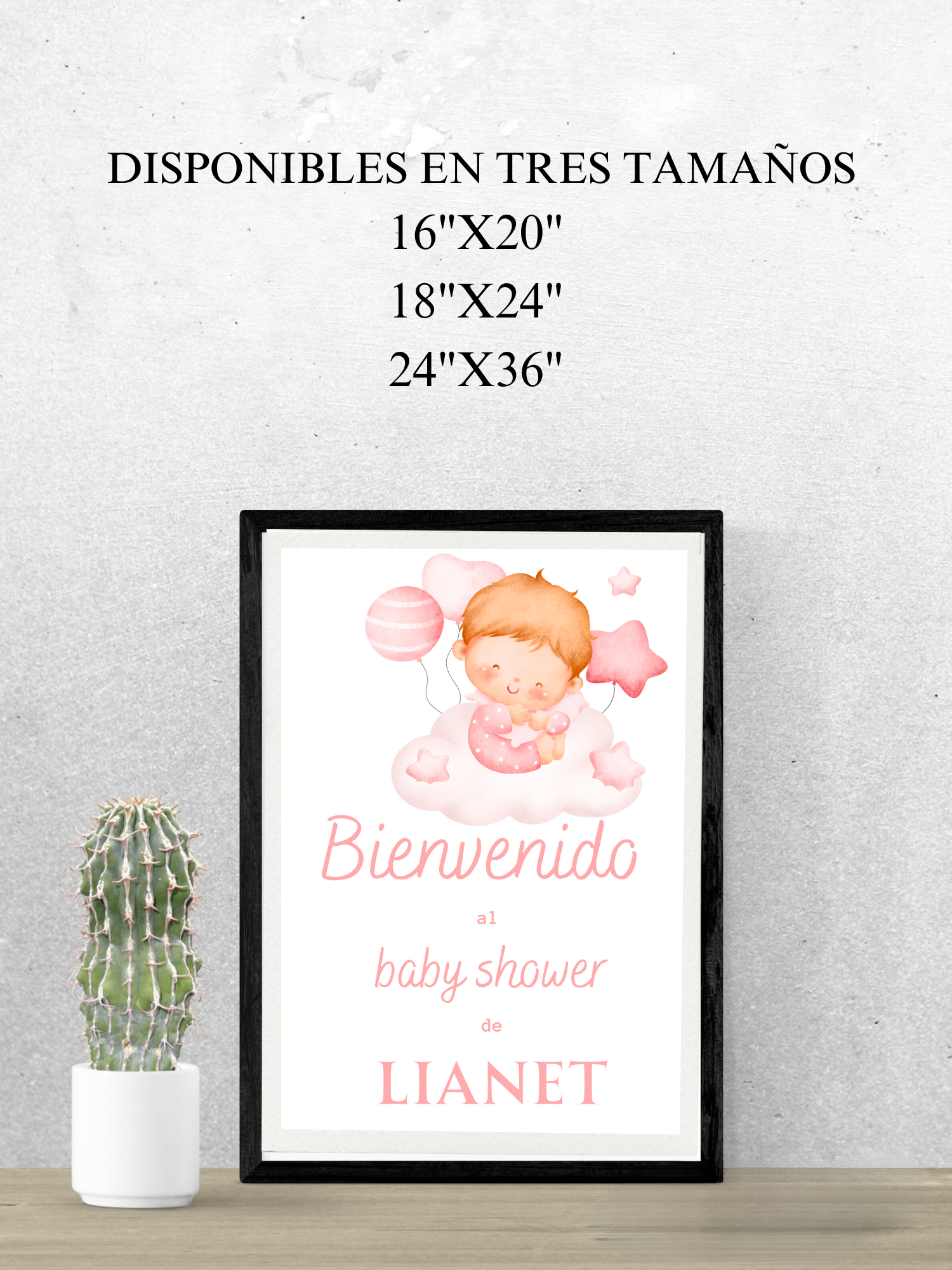 Cartel de Baby Shower