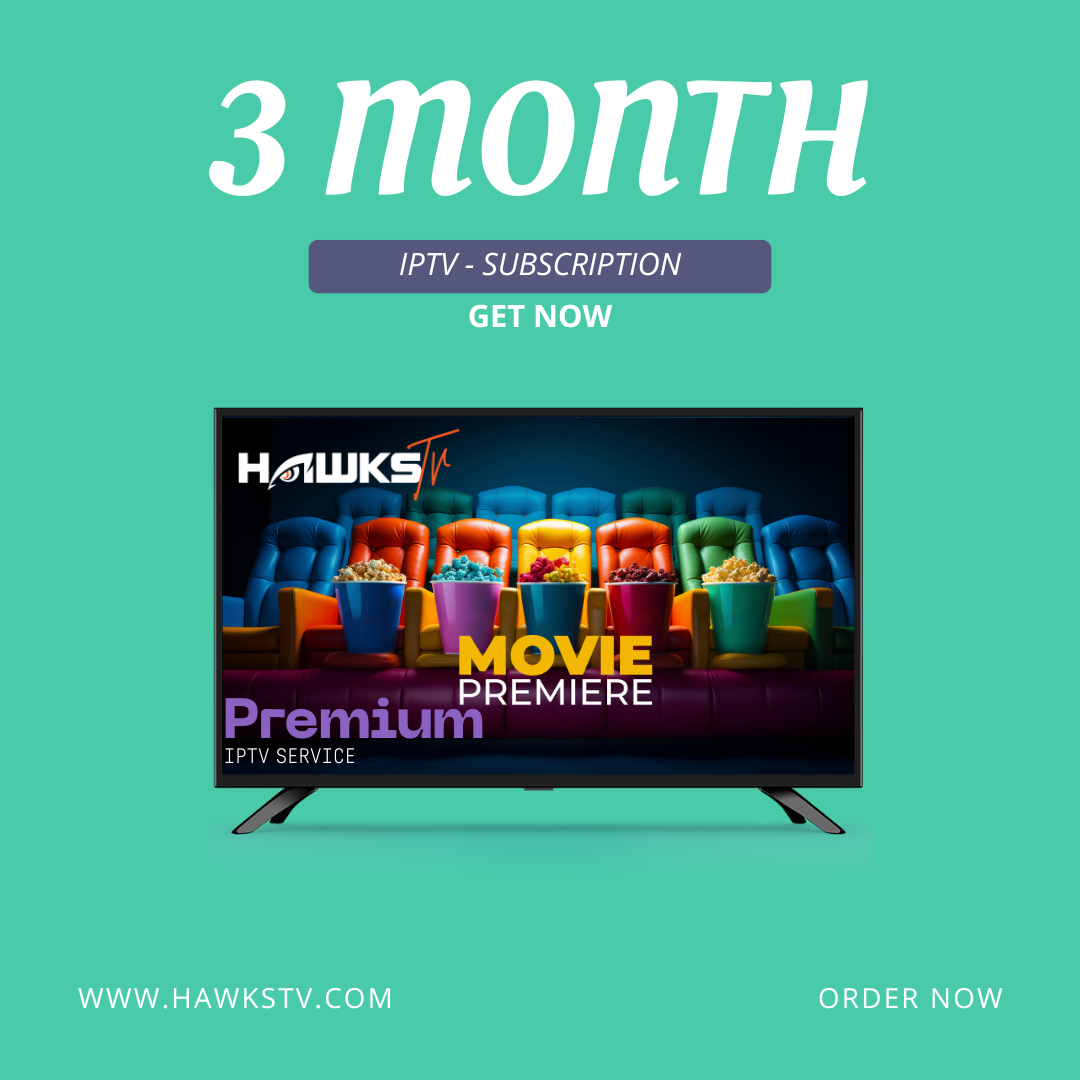 3 Month IPTV Subscription