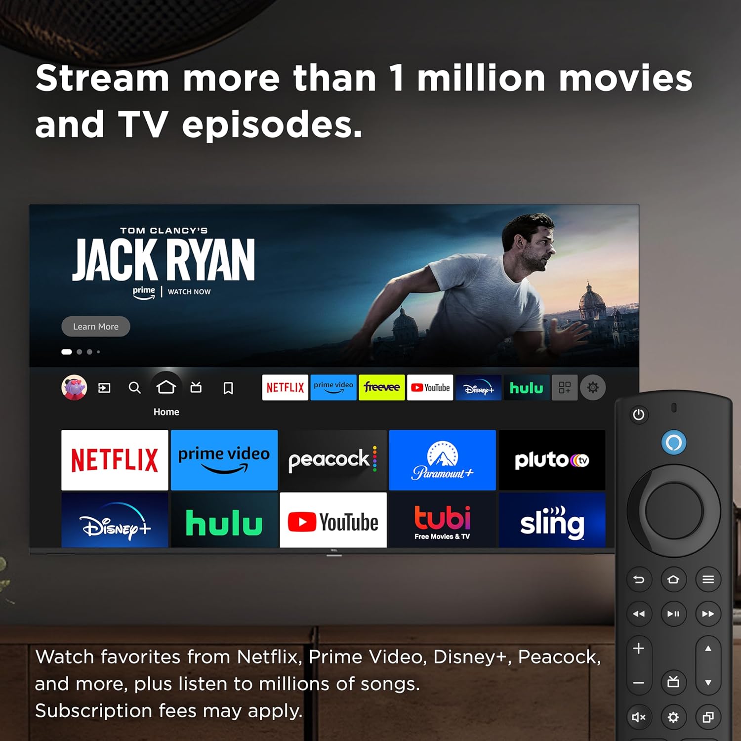  TCL 65-Inch Q6 QLED 4K Smart TV with Fire TV (65Q650F, 2023 Model)