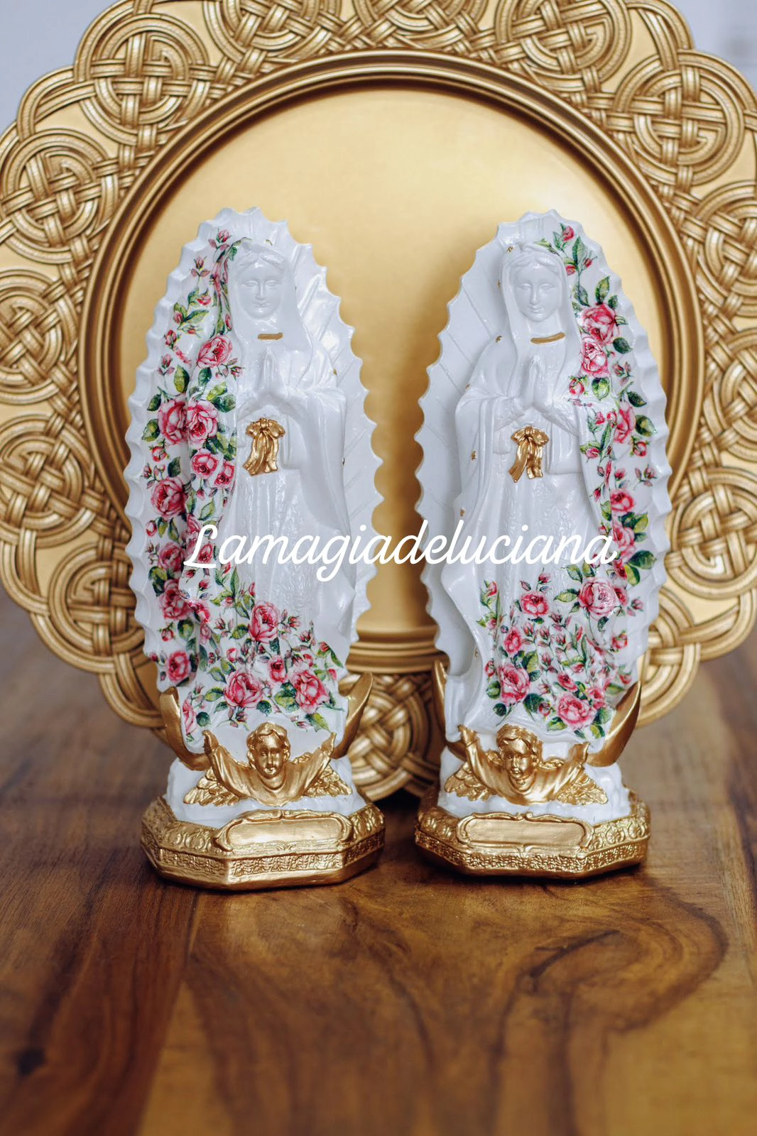 Virgen de Guadalupe en Yeso (22 cm)