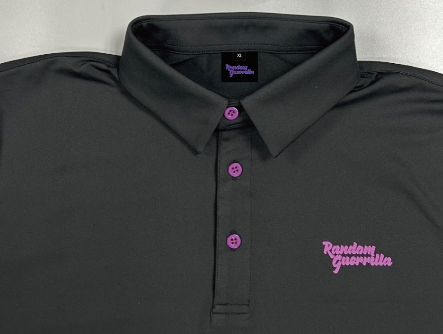 Random Guerrilla OG Polo - Black