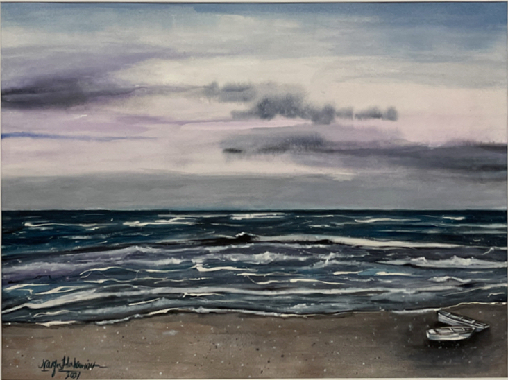Ocean Landscape Painting