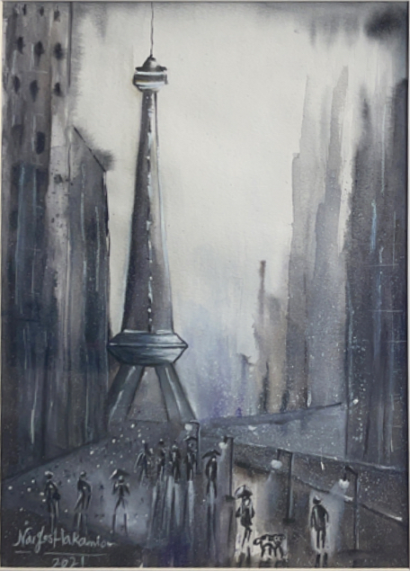 Cityscape Painting