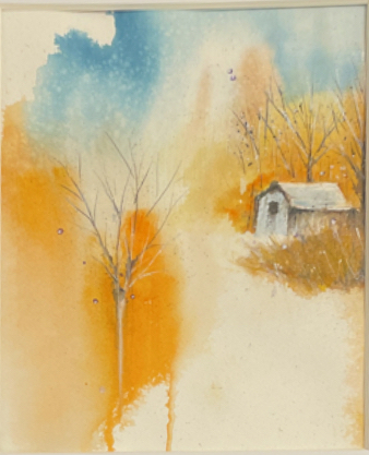 Watercolor Landscape Painting