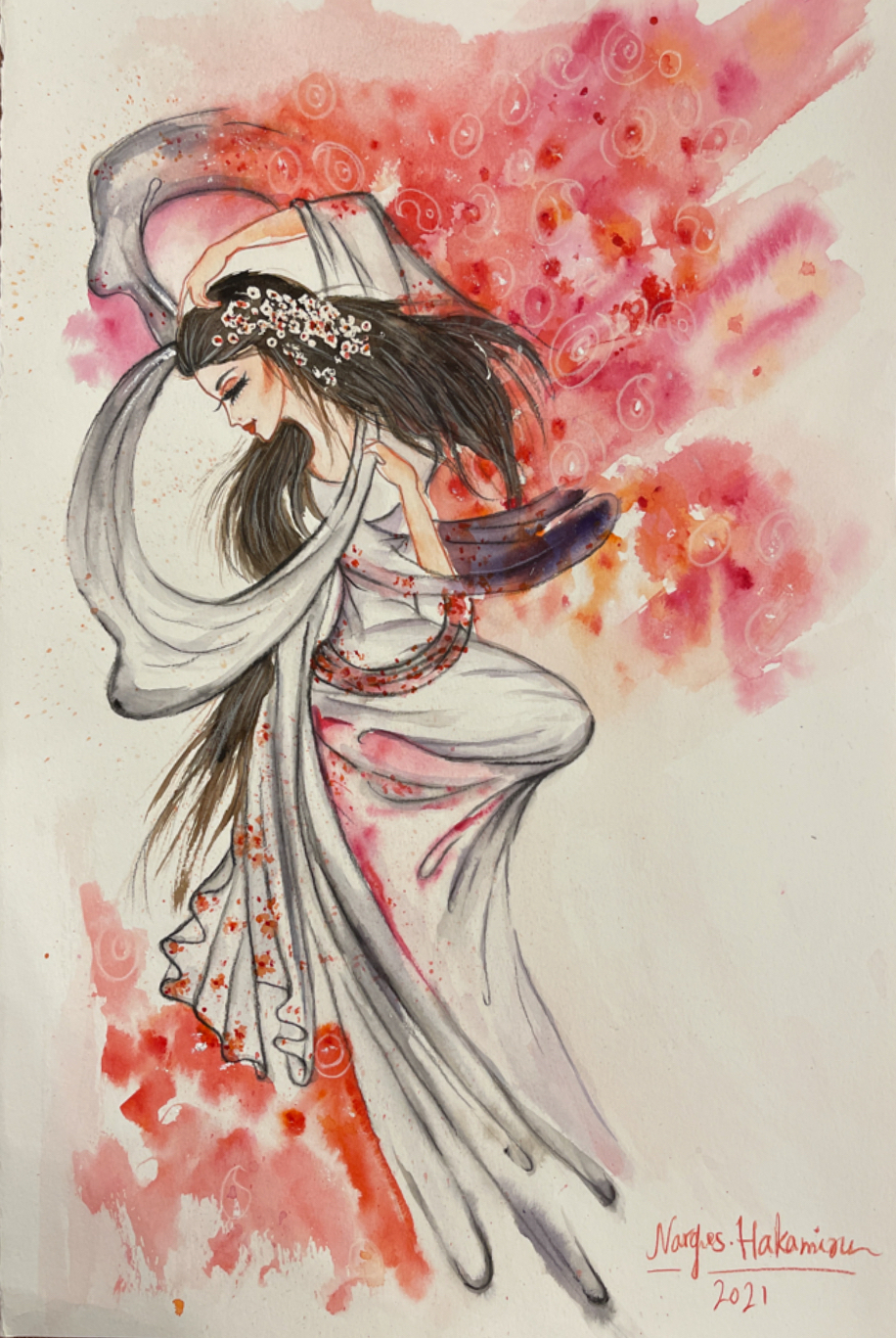 Elegant Dance Painting