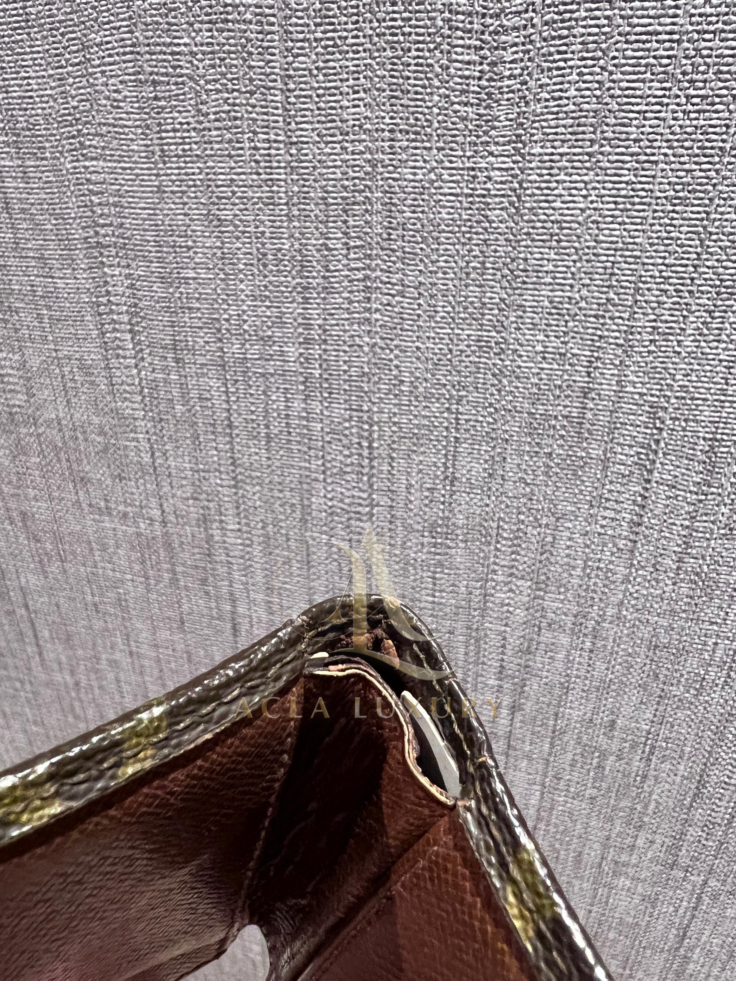 Louis Vuitton Brown Monogram Wallet 