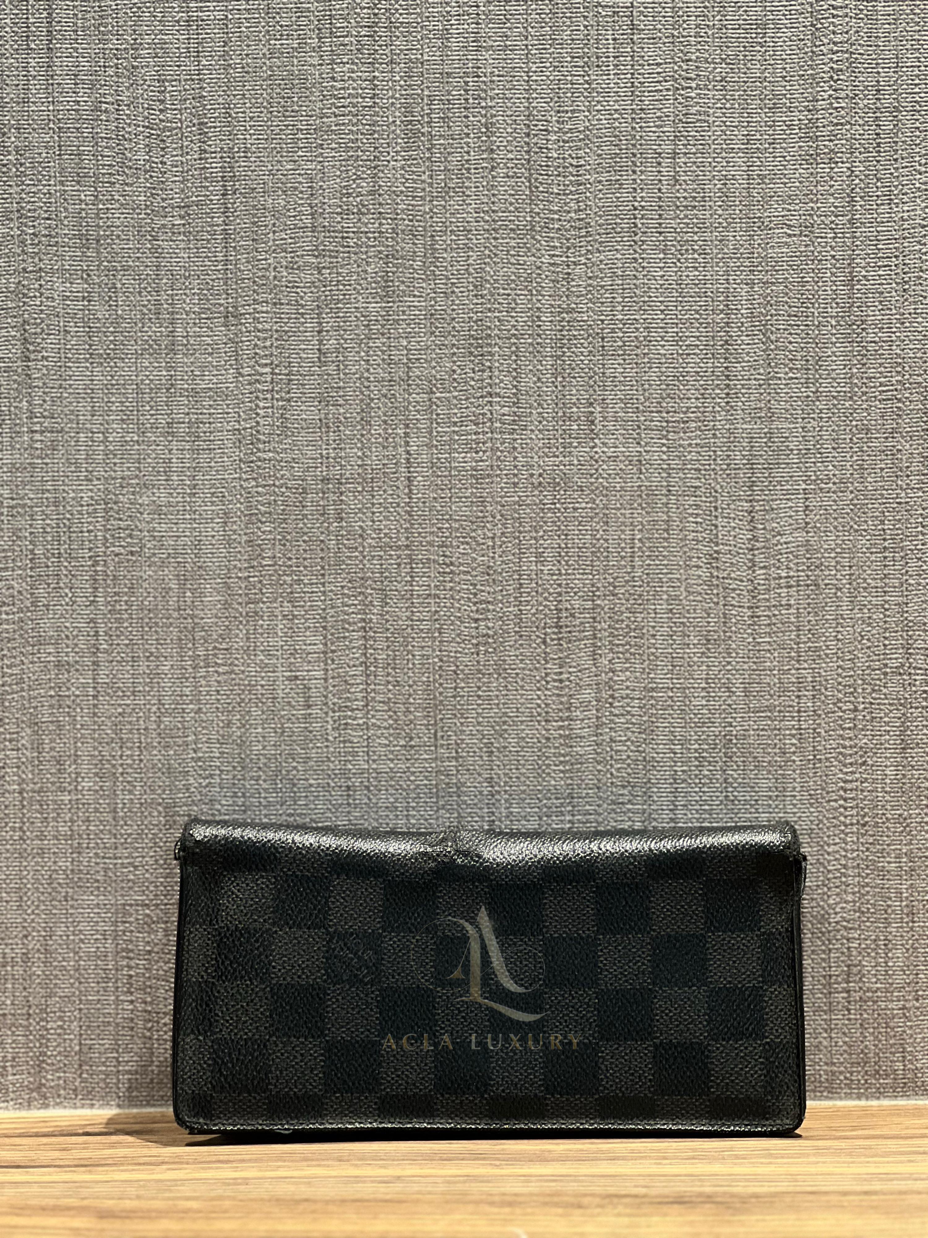 Louis Vuitton Long Wallet Damier Graphite