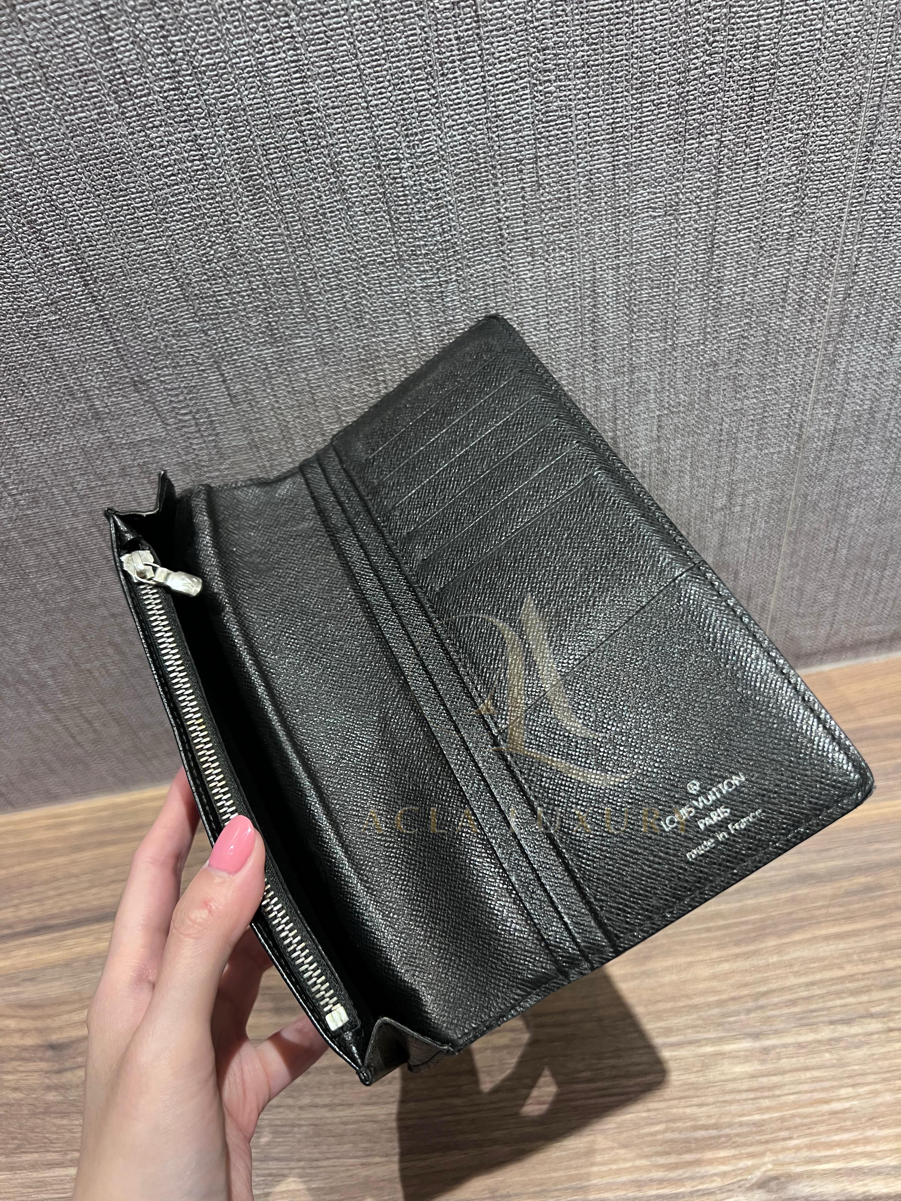 Louis Vuitton Long Wallet Damier Graphite