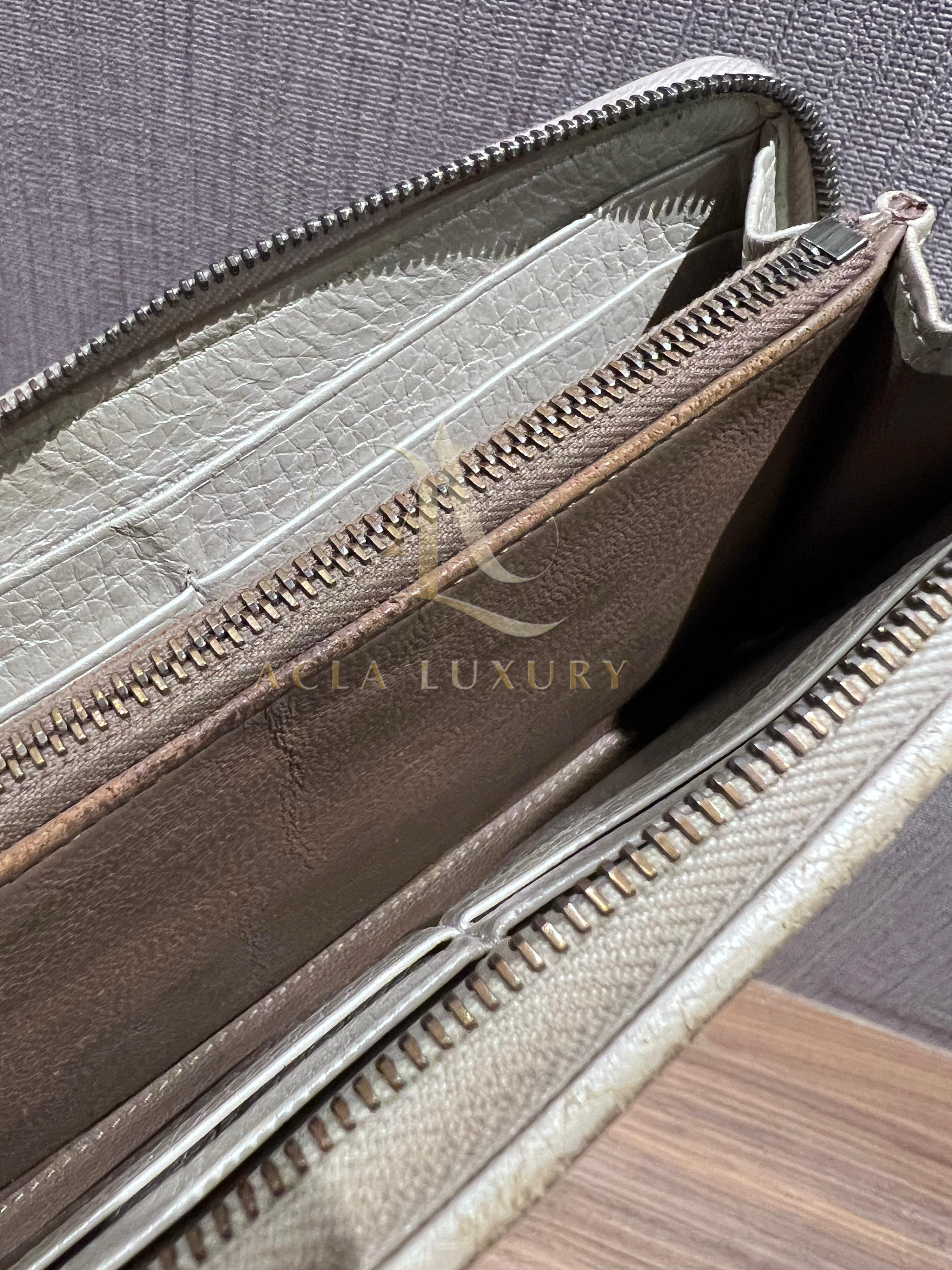 Bottega Veneta L Zipper Long Wallet