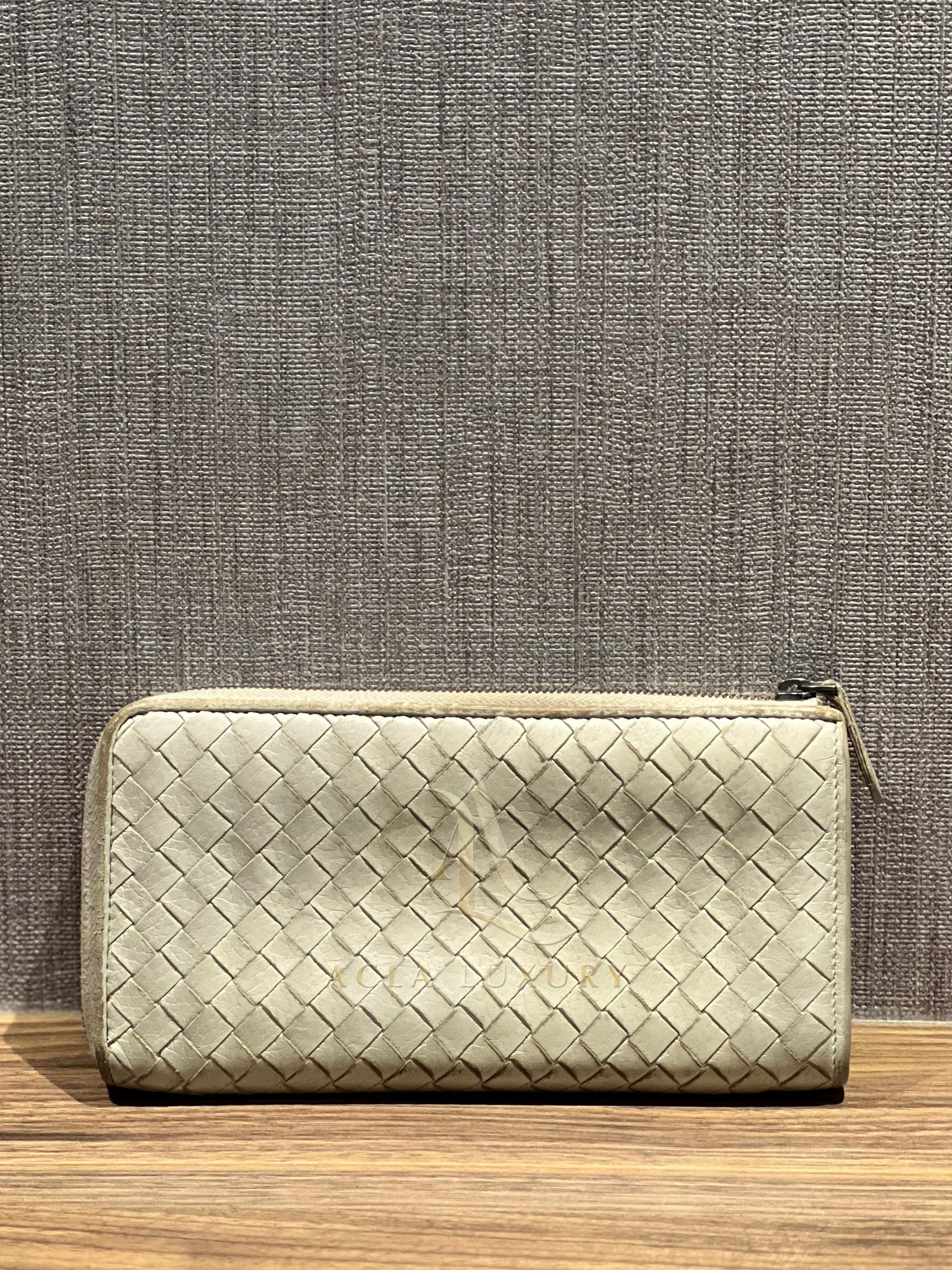Bottega Veneta L Zipper Long Wallet