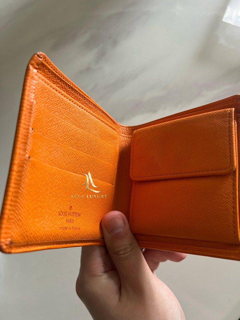 Louis Vuitton Marco Wallet - Mandarin Epi Leather