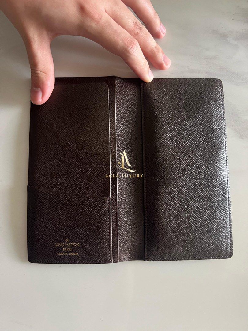 Louis Vuitton LV Damier Ebene Long Wallet