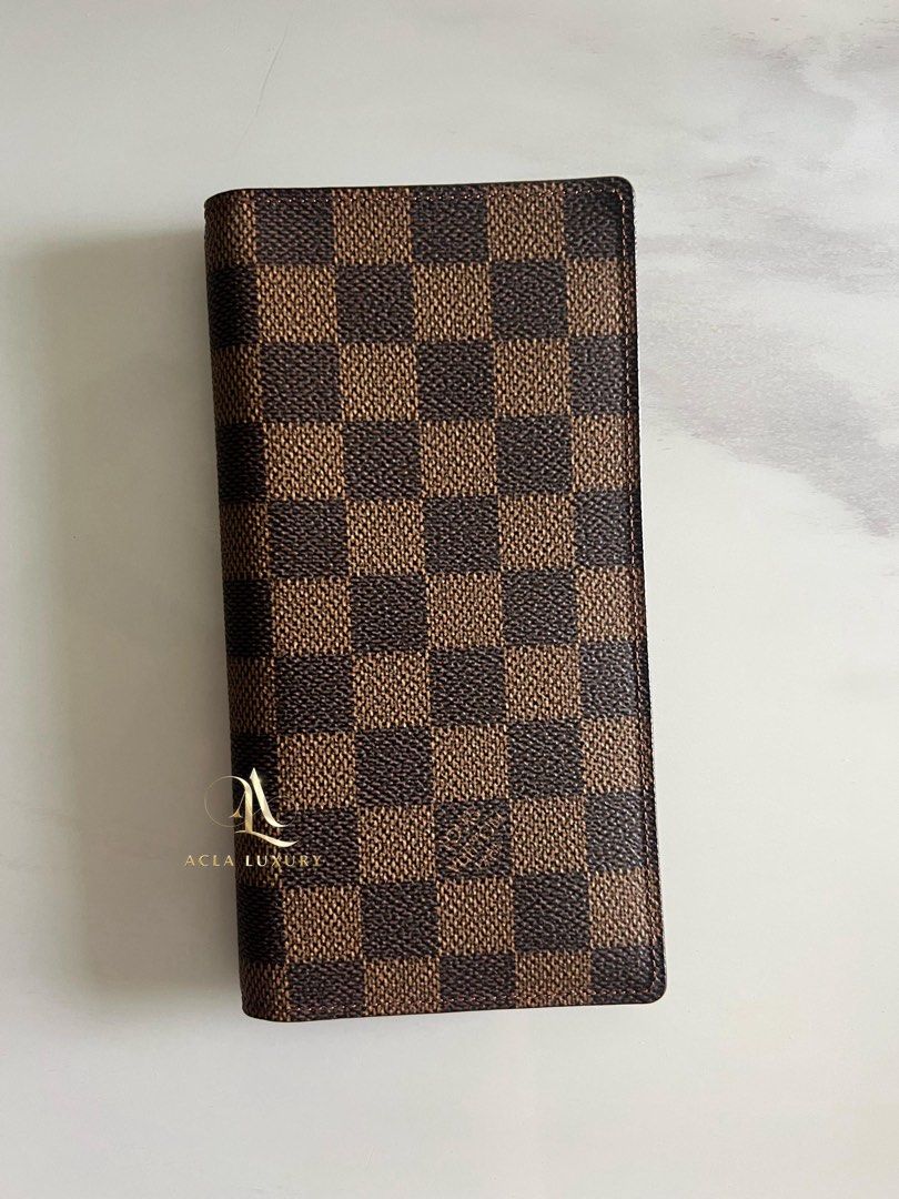 Louis Vuitton LV Damier Ebene Long Wallet