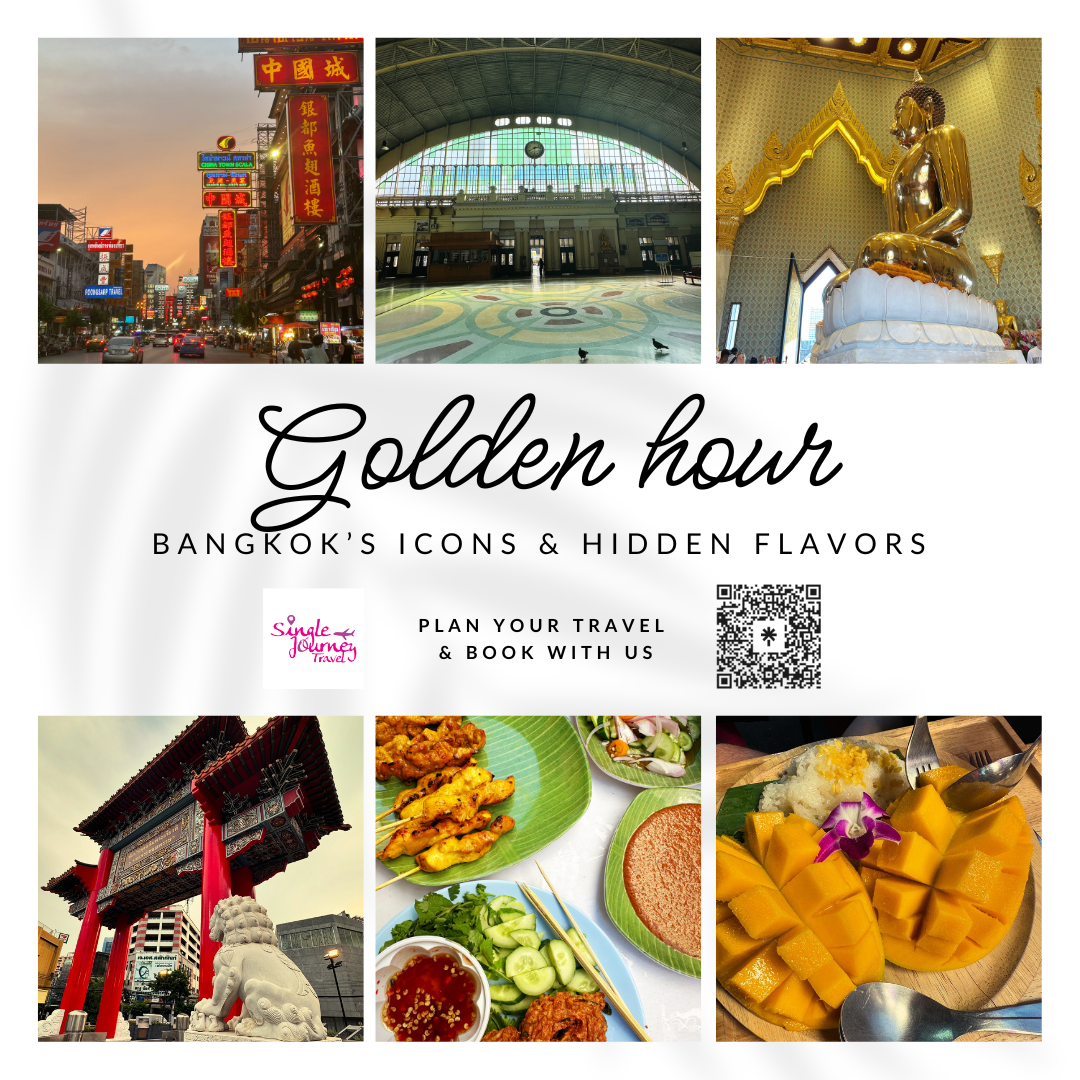 Golden Hour: Bangkok’s Icons & Hidden Flavors