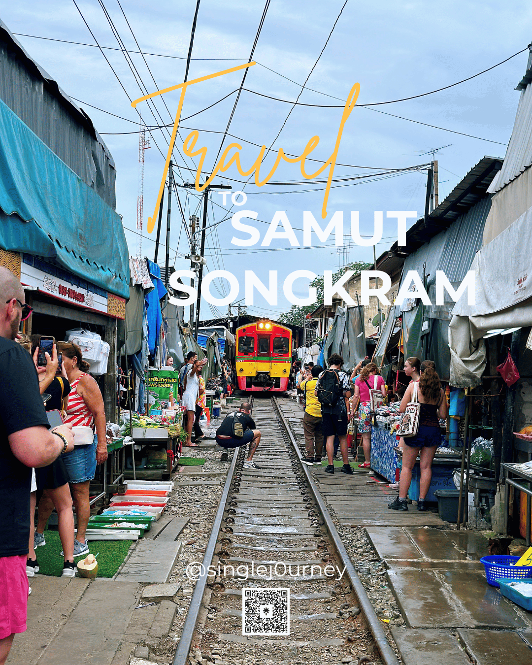 (Private) A Day in Samut Songkhram: Train Tracks, Sweet Traditions & Floating Flavors