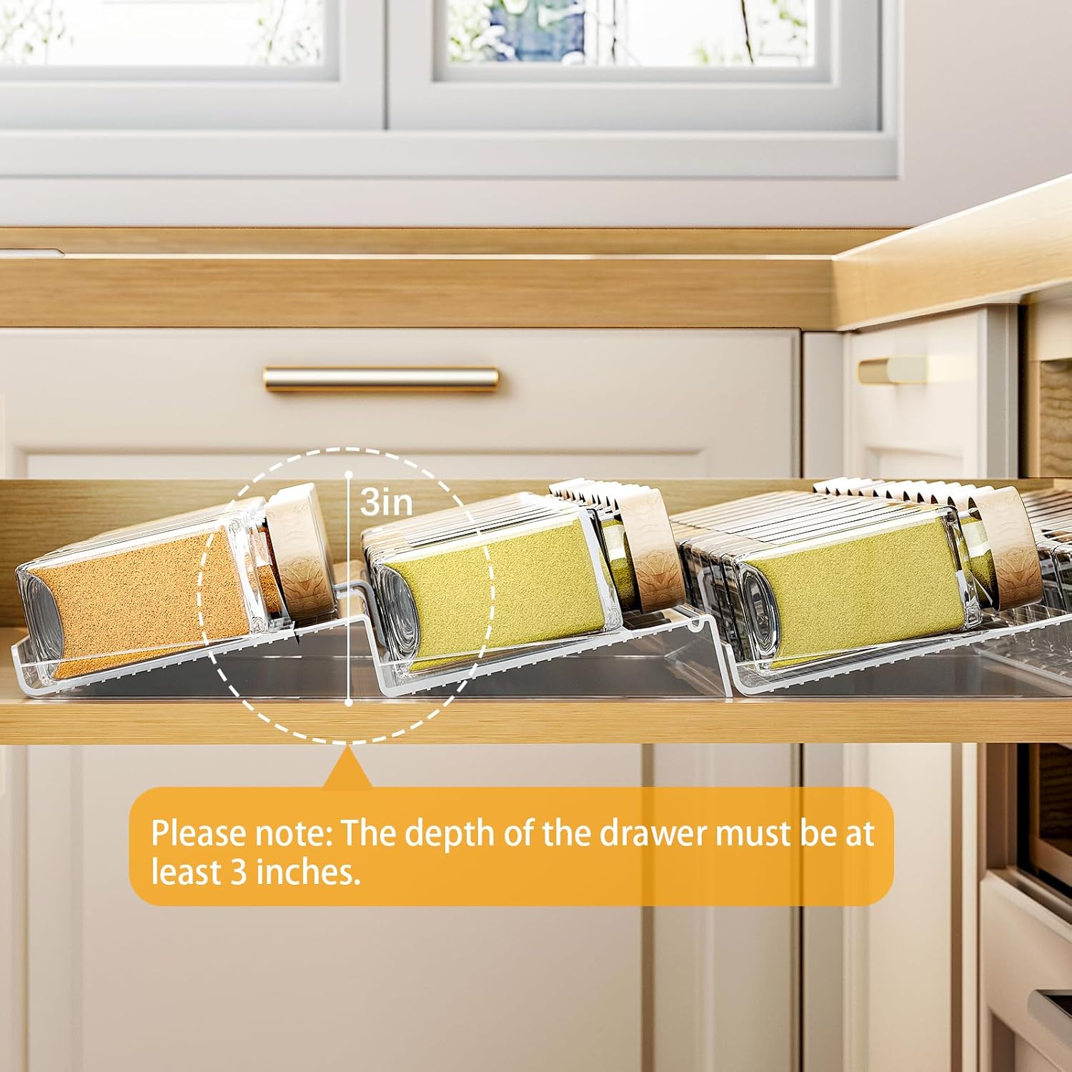 Spice Drawer Organizer