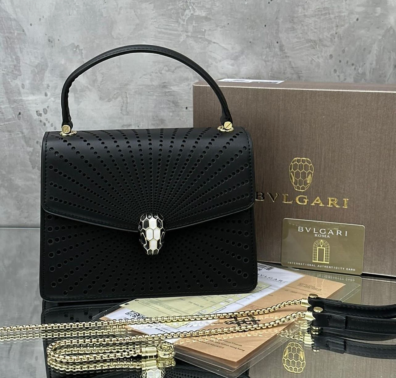 Bolso Bvlgari Negro