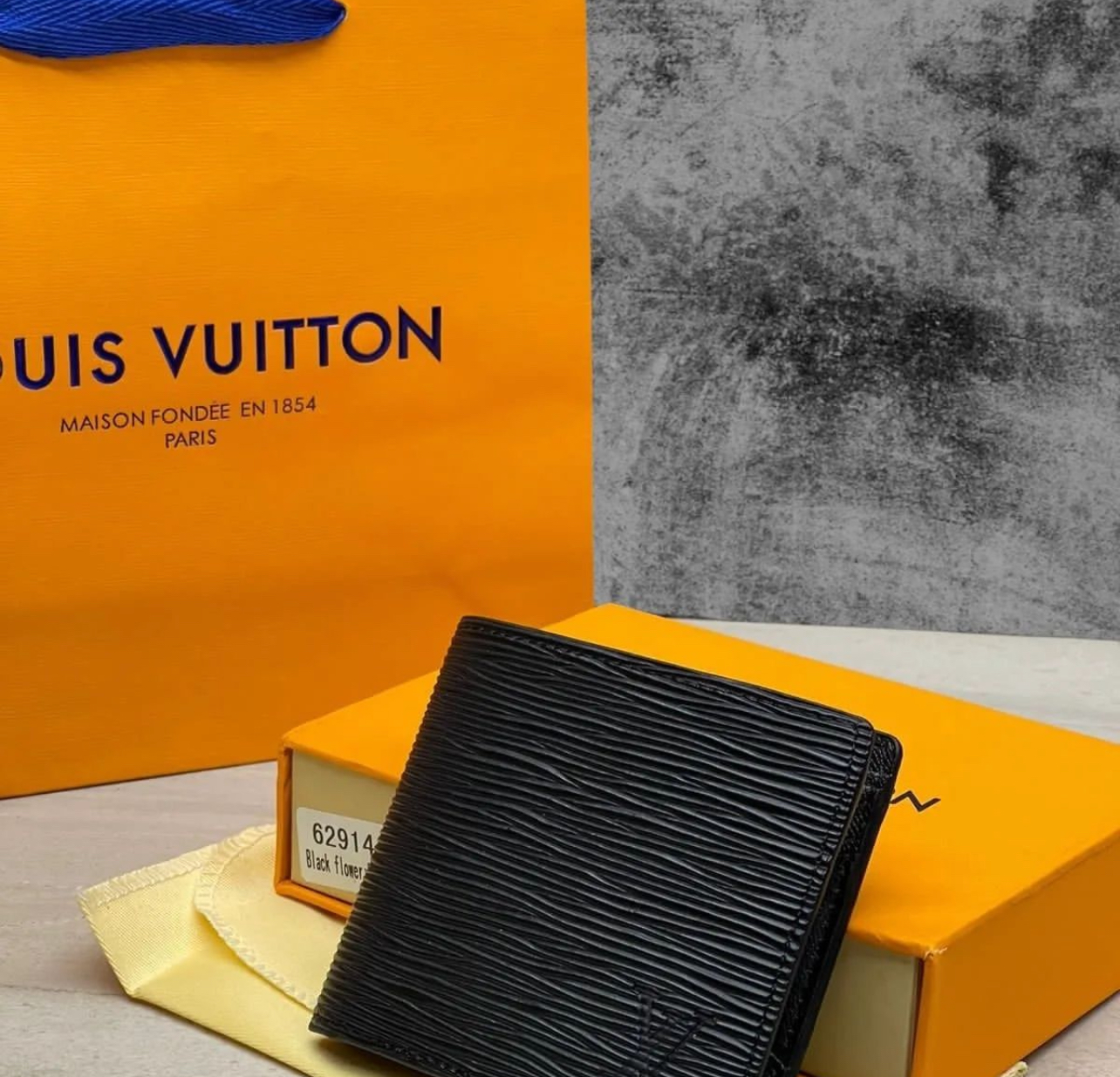 Cartera de cuero Louis Vuitton