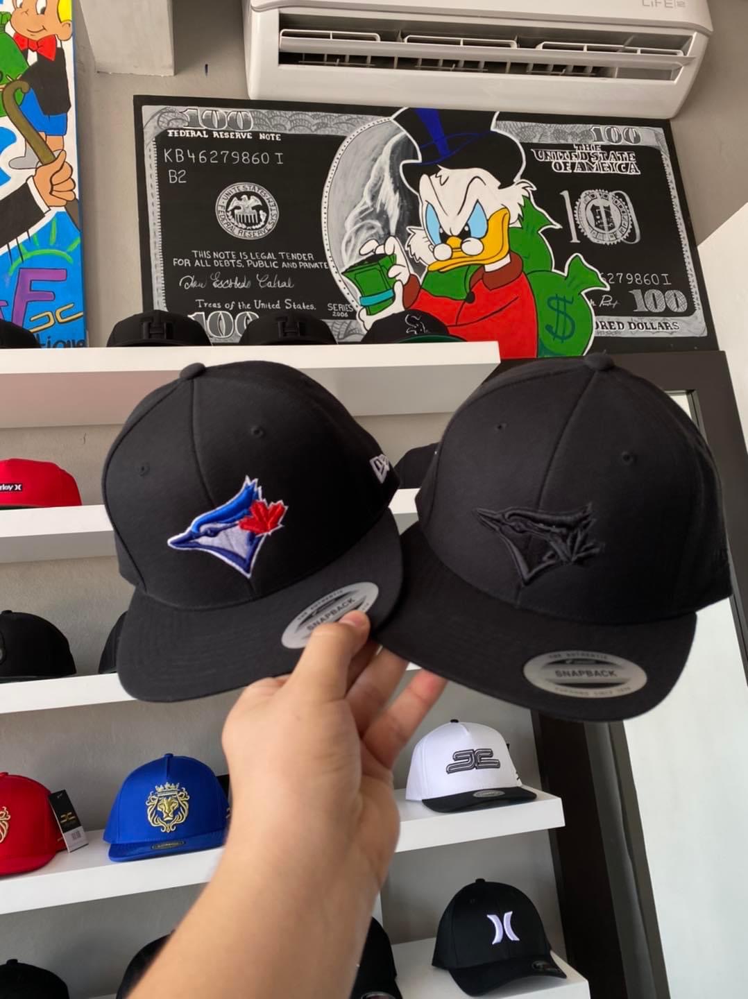 Gorras deportivas negras Snapback