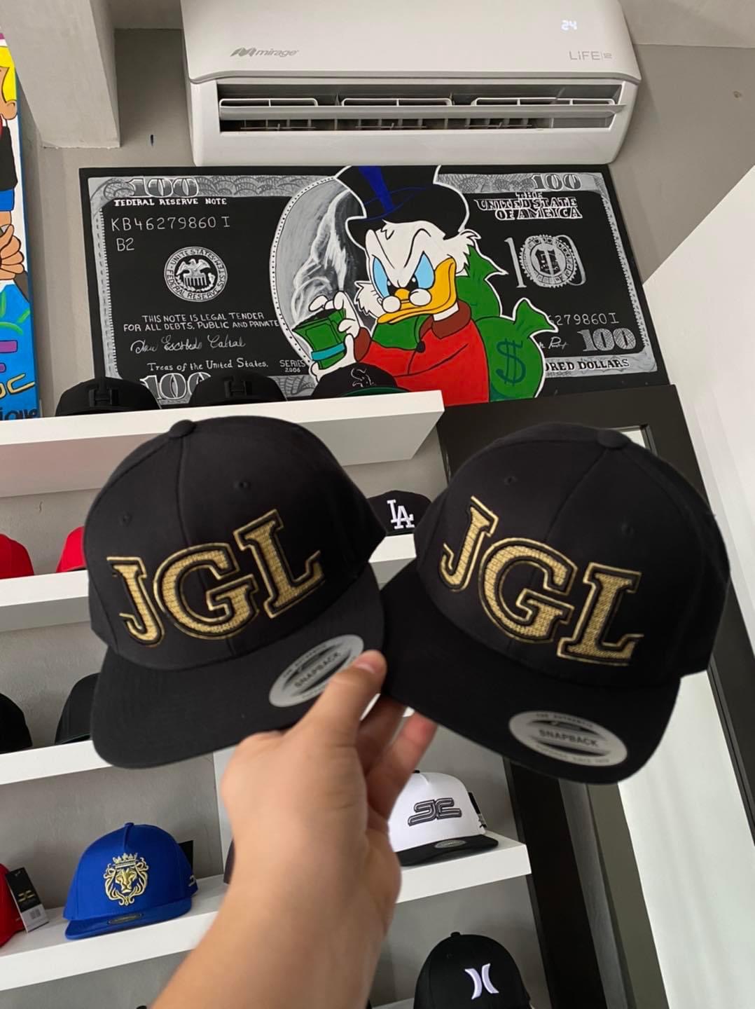 Gorras negras JGL Snapback