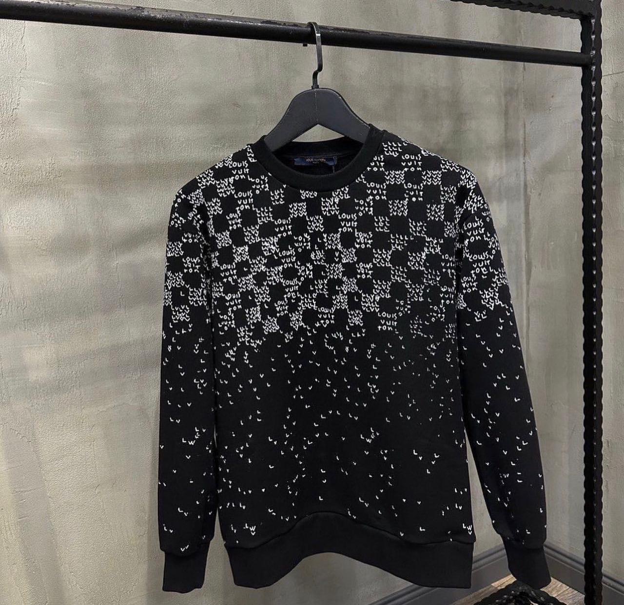 Sudadera Negra Estampada