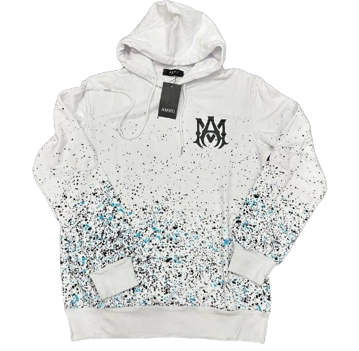 Sudadera con capucha blanca AMIRI