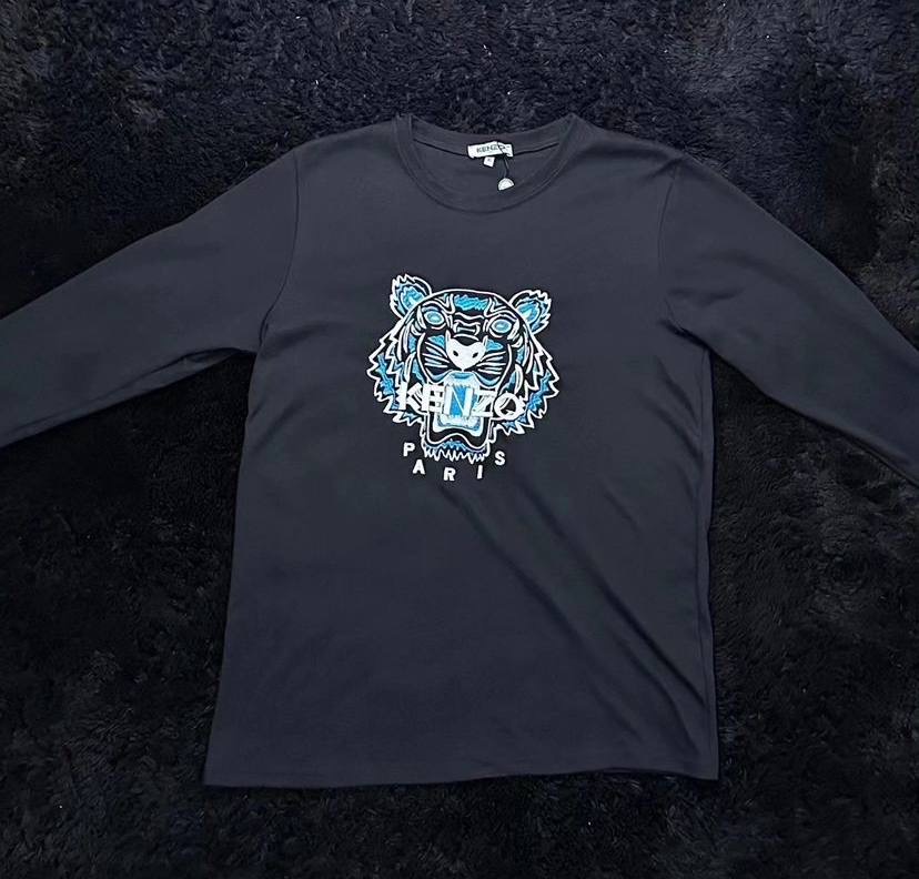 Camiseta de manga larga con diseño de tigre KENZO