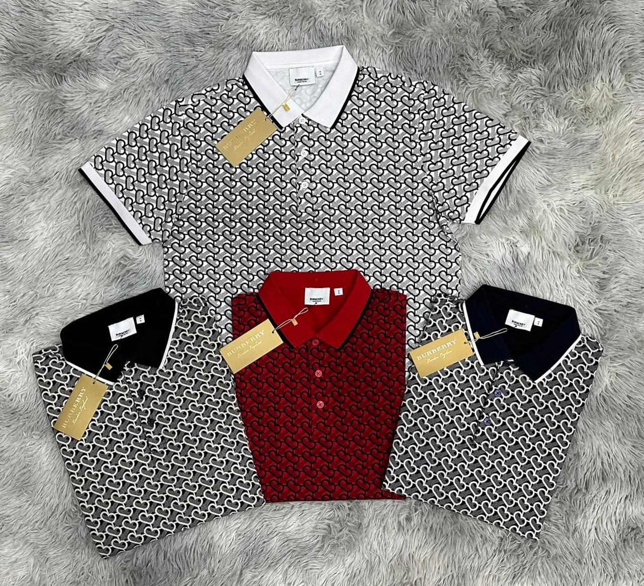 Camisas tipo polo Burberry