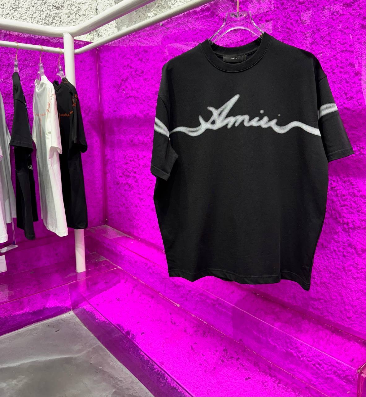 Camiseta negra 'Amiri'