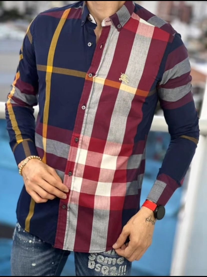 Camisa de cuadros elegante