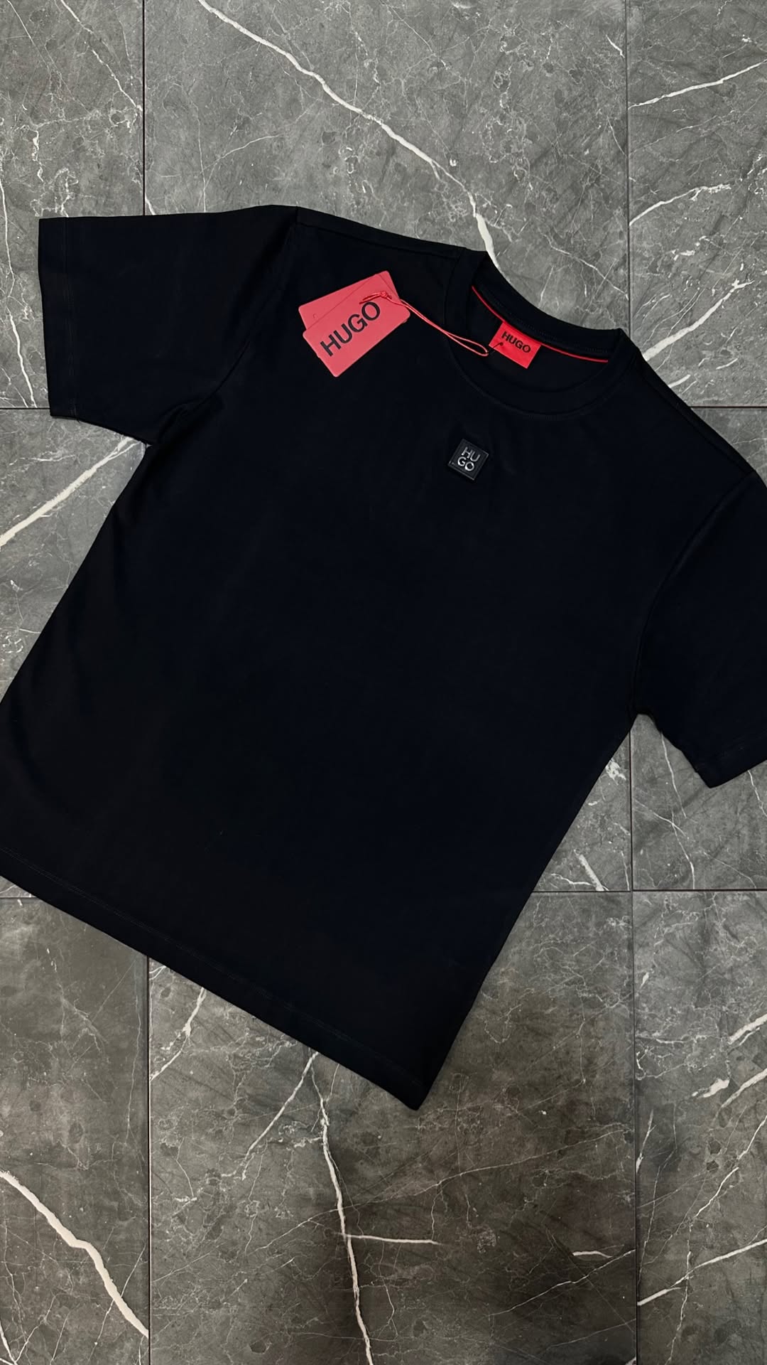 Camiseta negra Hugo Boss