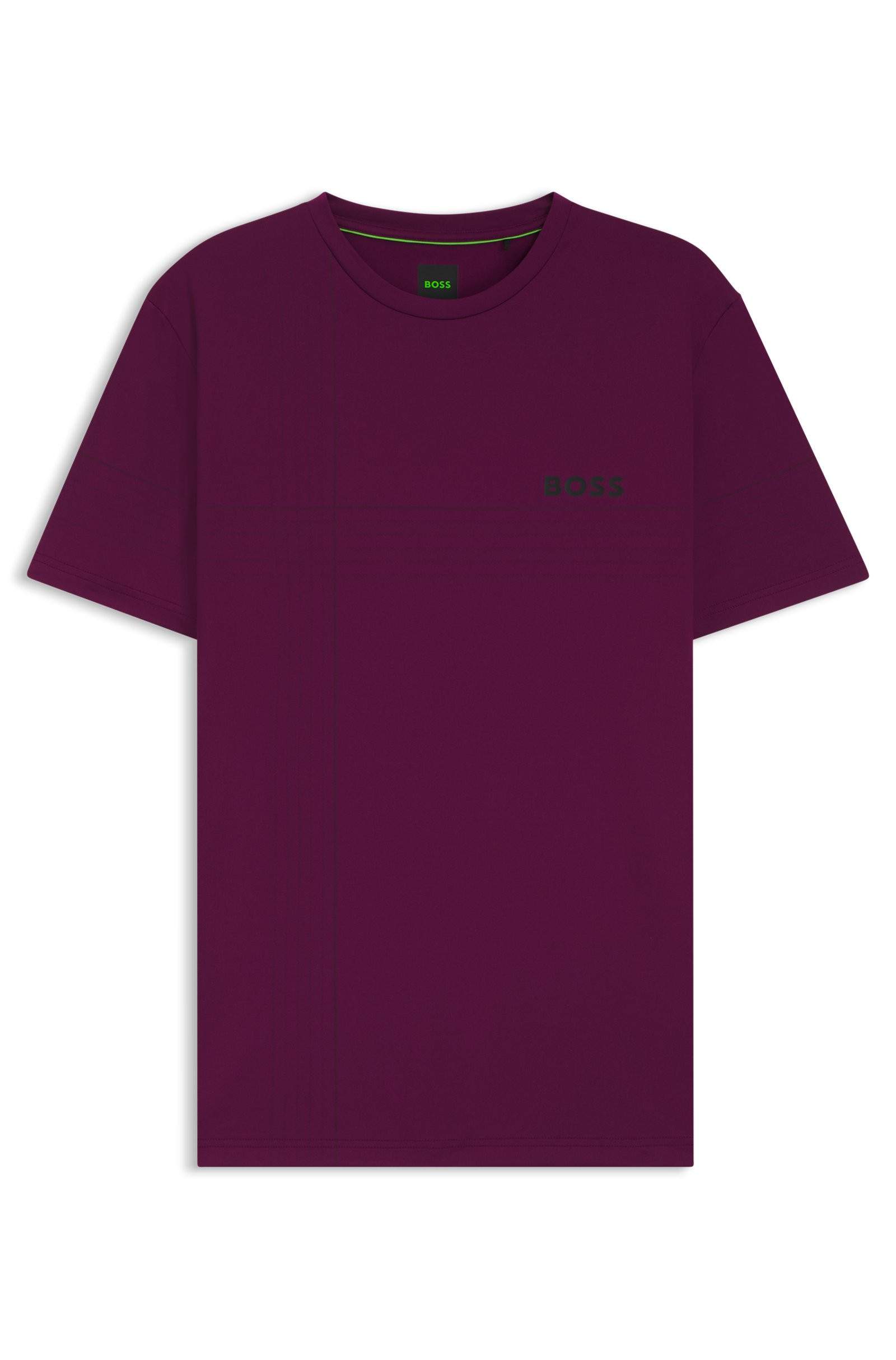 Camiseta BOSS de color vino