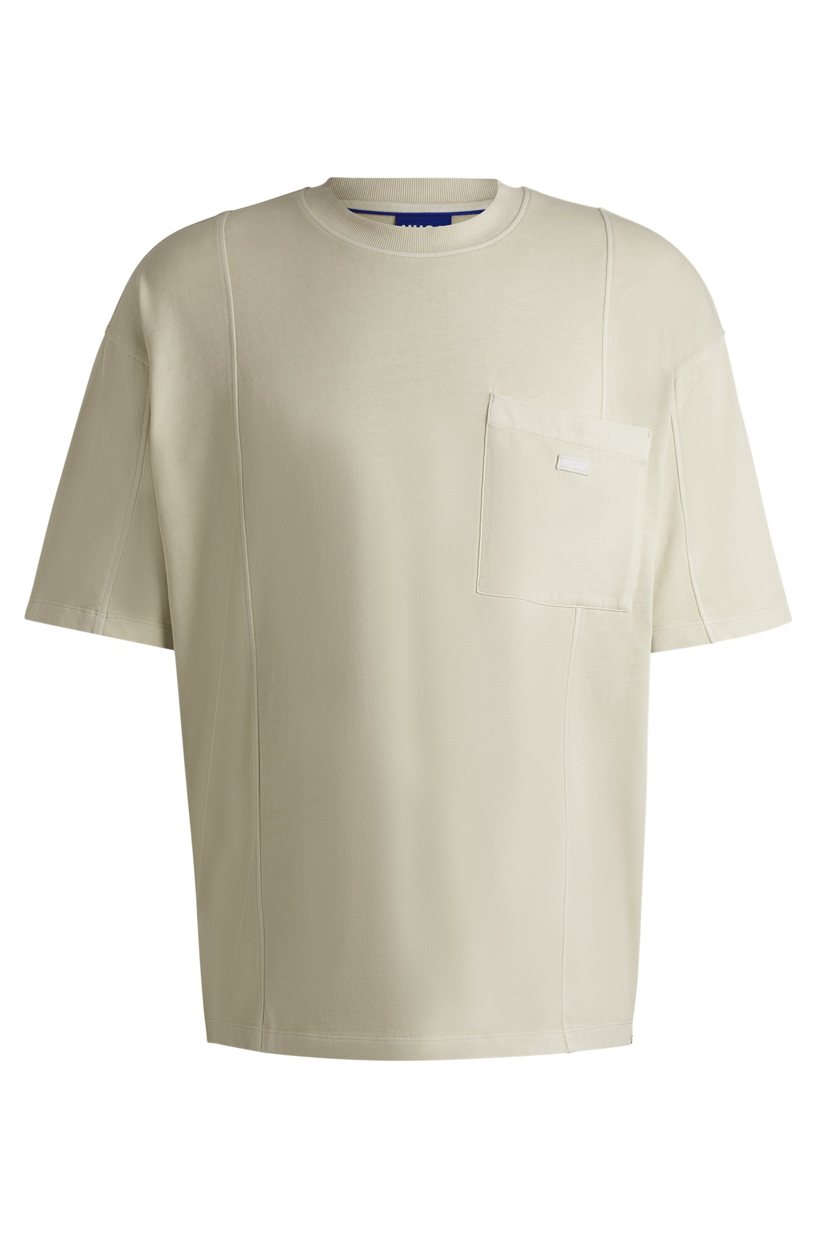 Camiseta beige Hugo de algodón