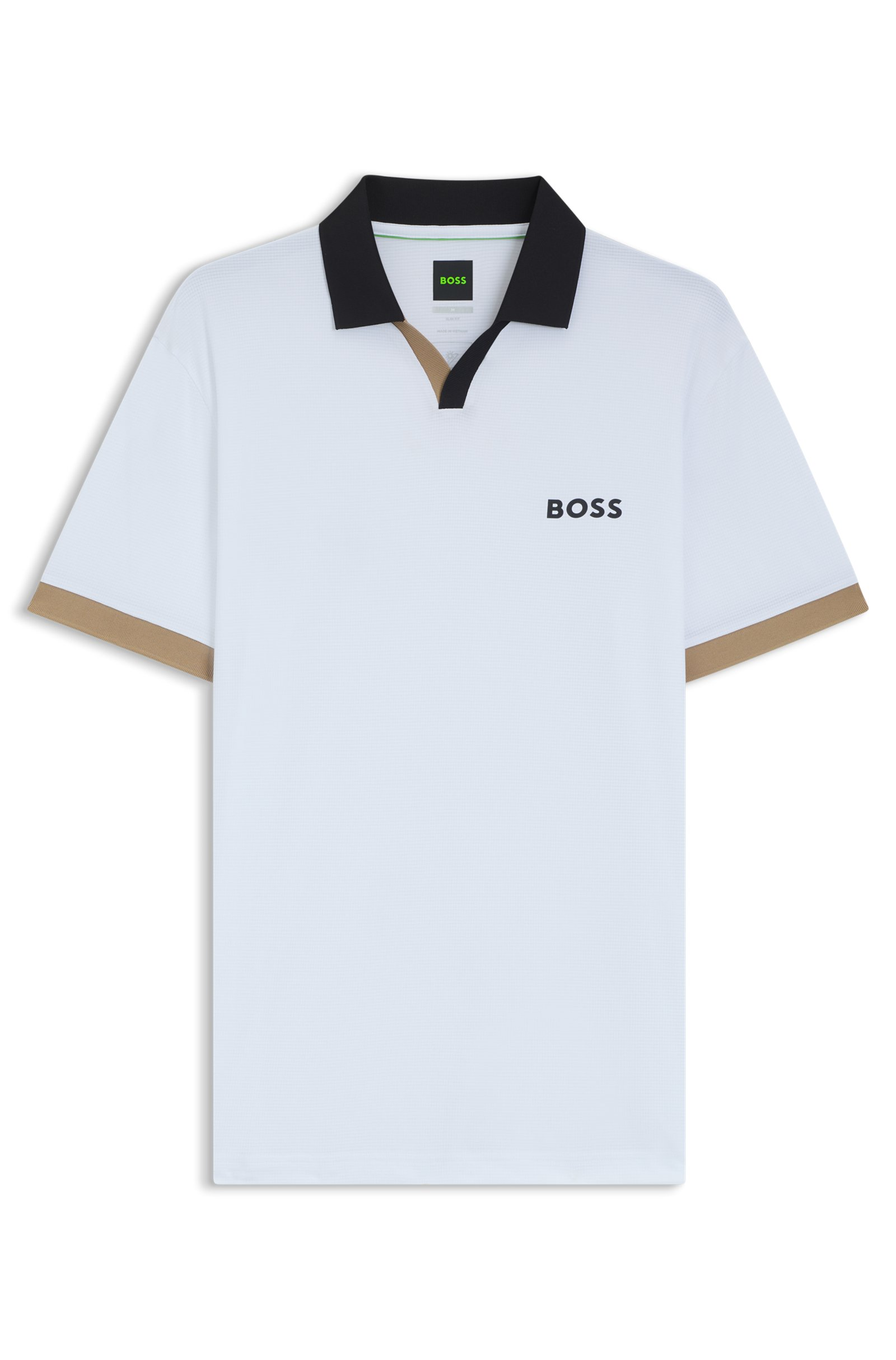 Camiseta polo blanca BOSS