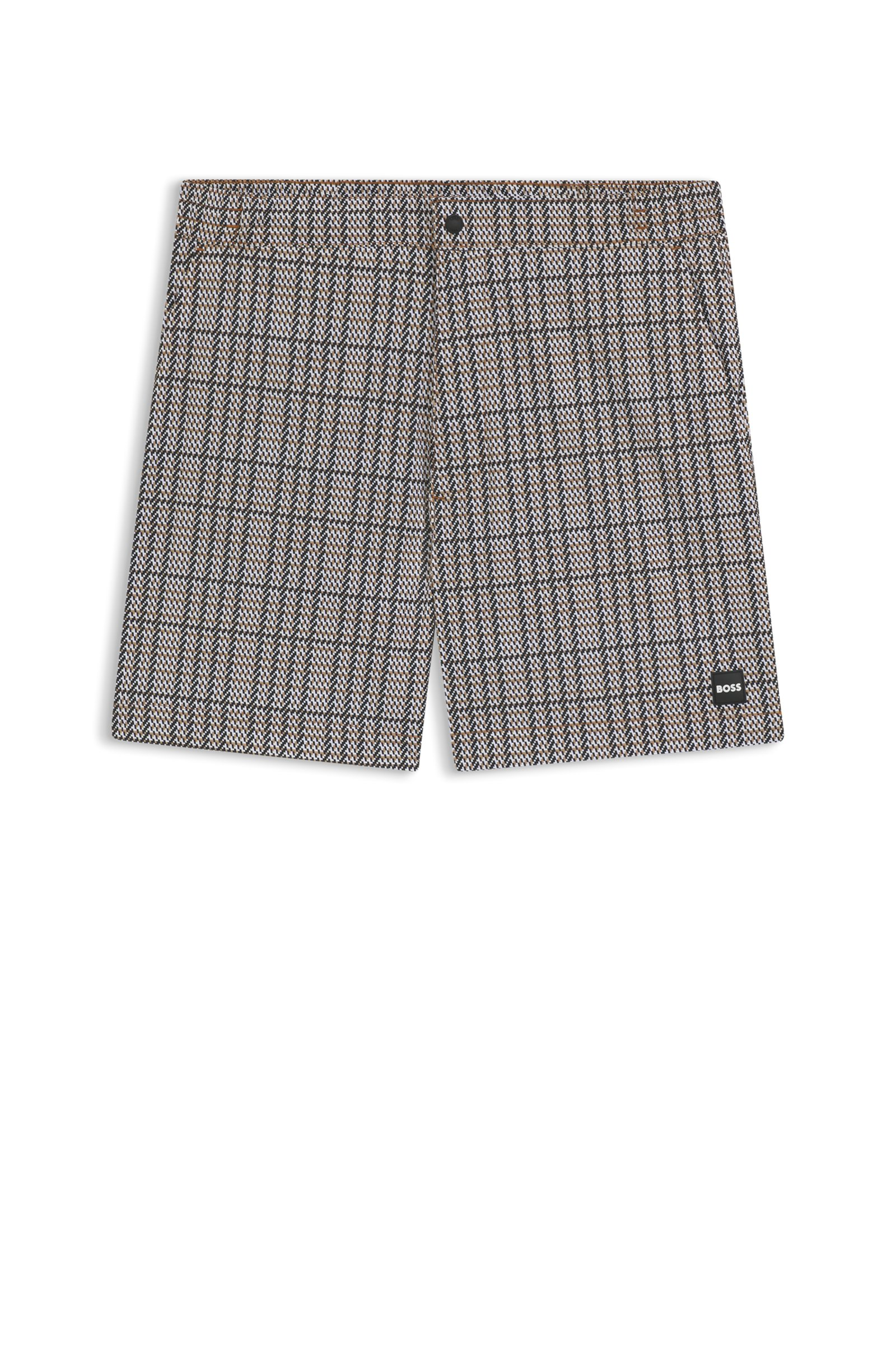 Shorts a cuadros BOSS