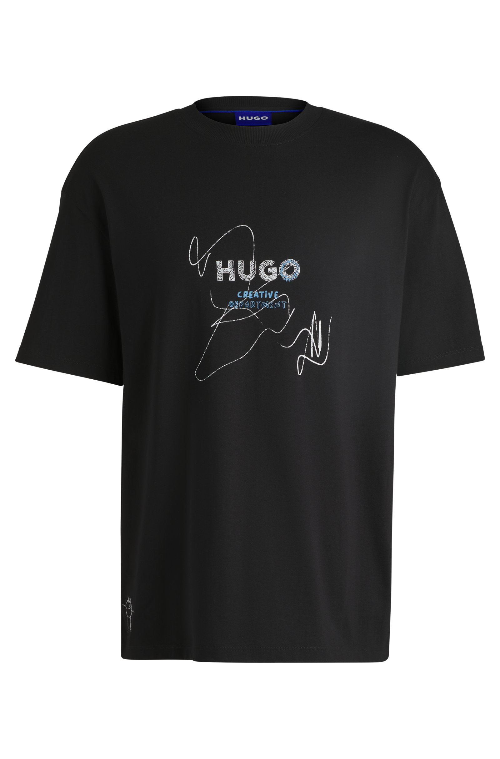 Camiseta negra HUGO