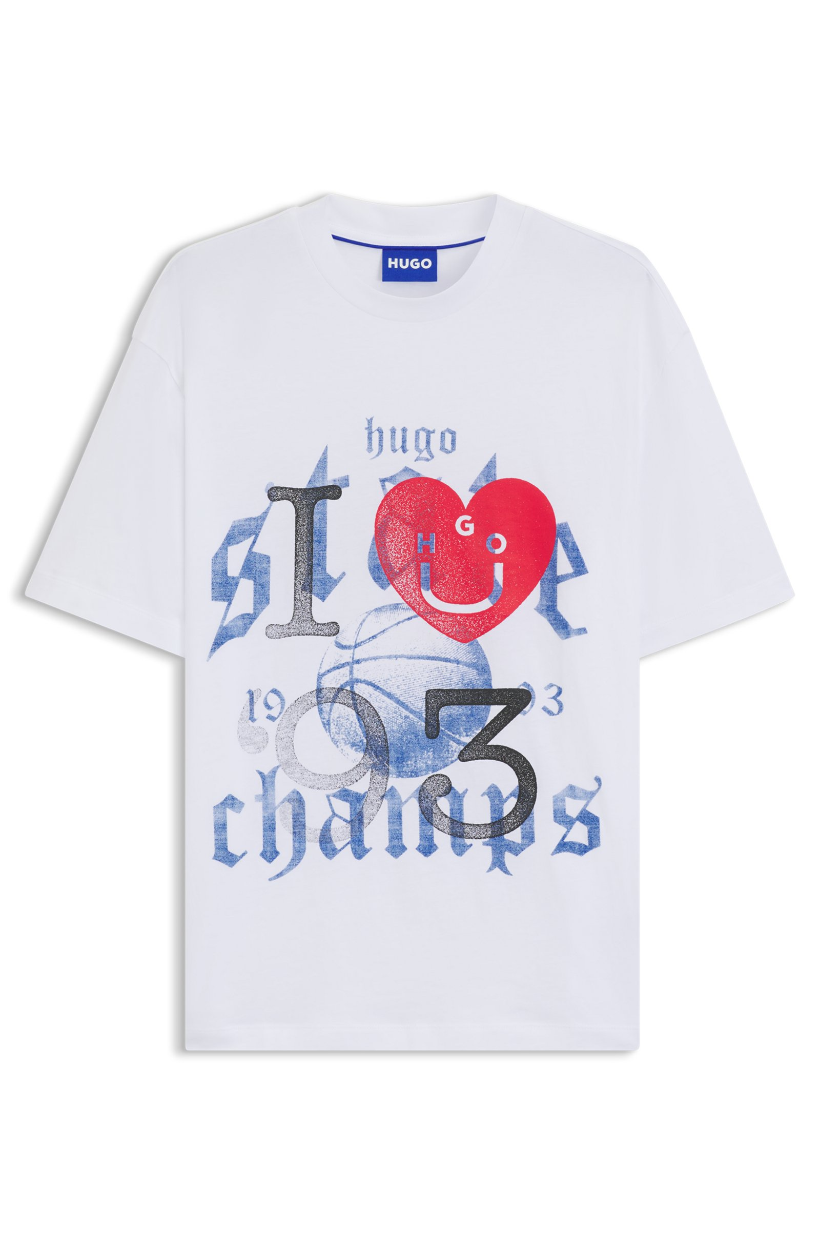 Camiseta Hugo estampada