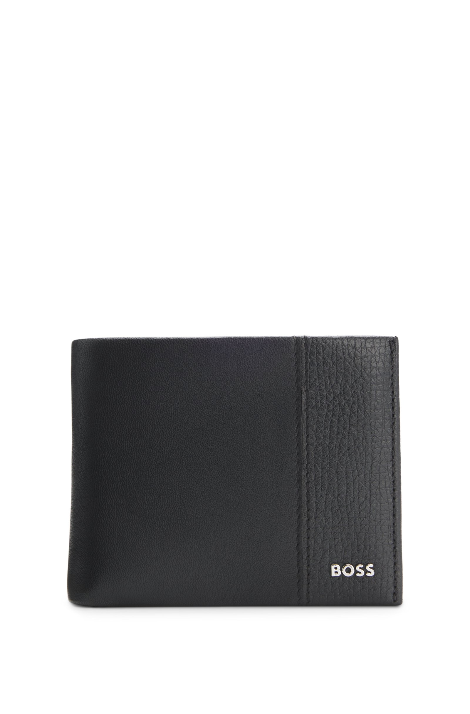 Cartera de piel BOSS para hombre