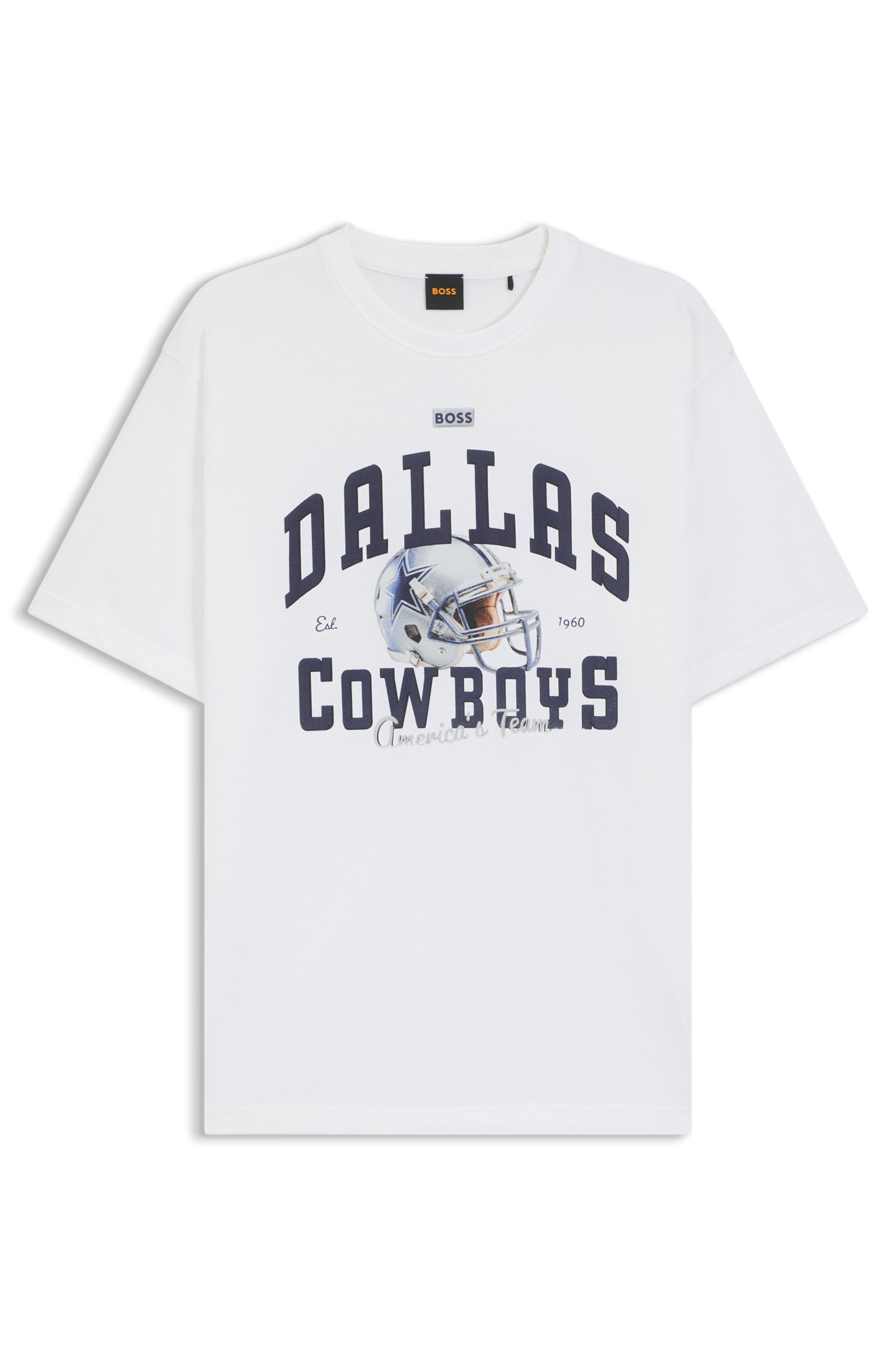 Camiseta blanca Boss Dallas Cowboys