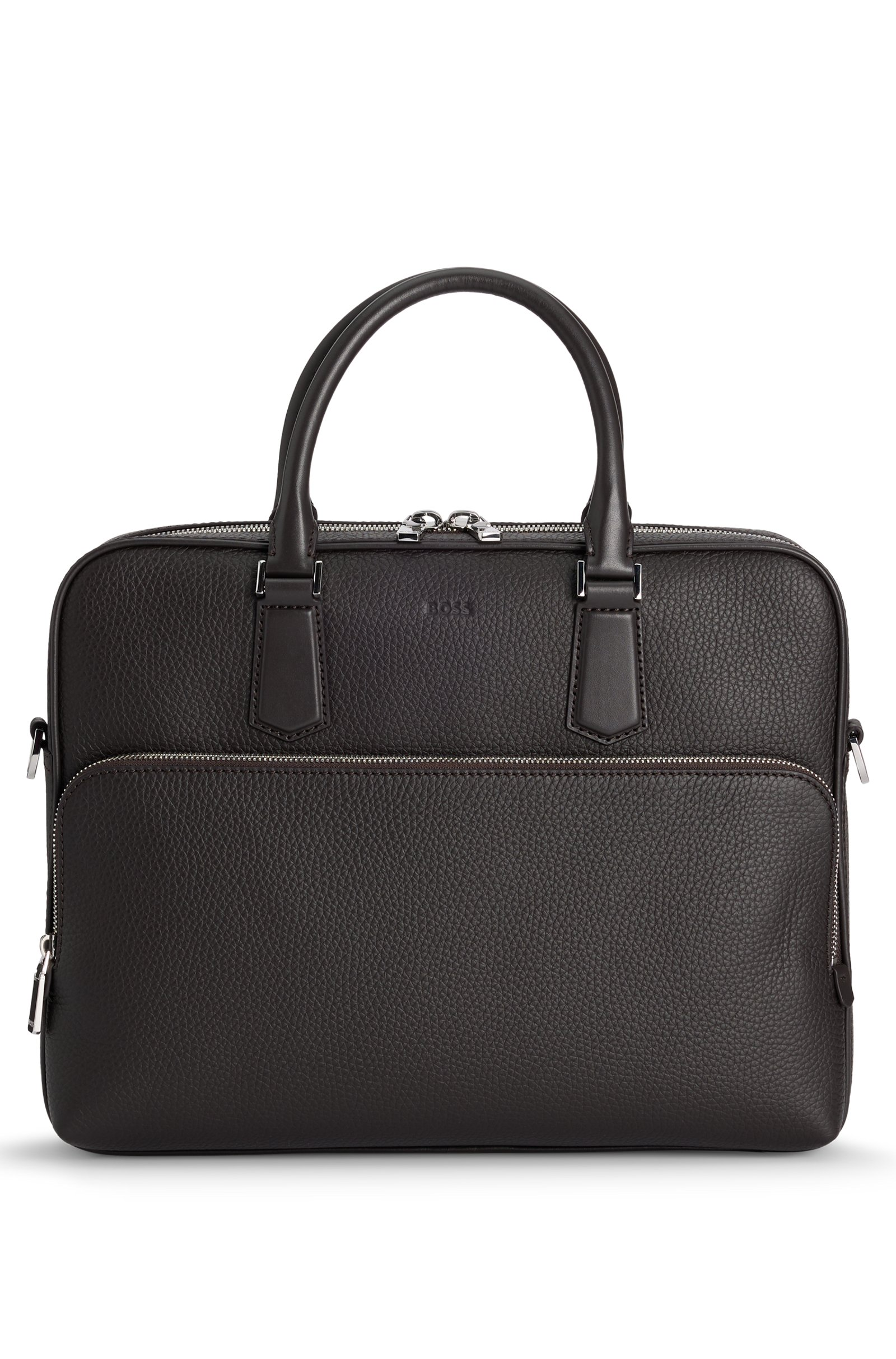 Bolso de mano de piel BOSS