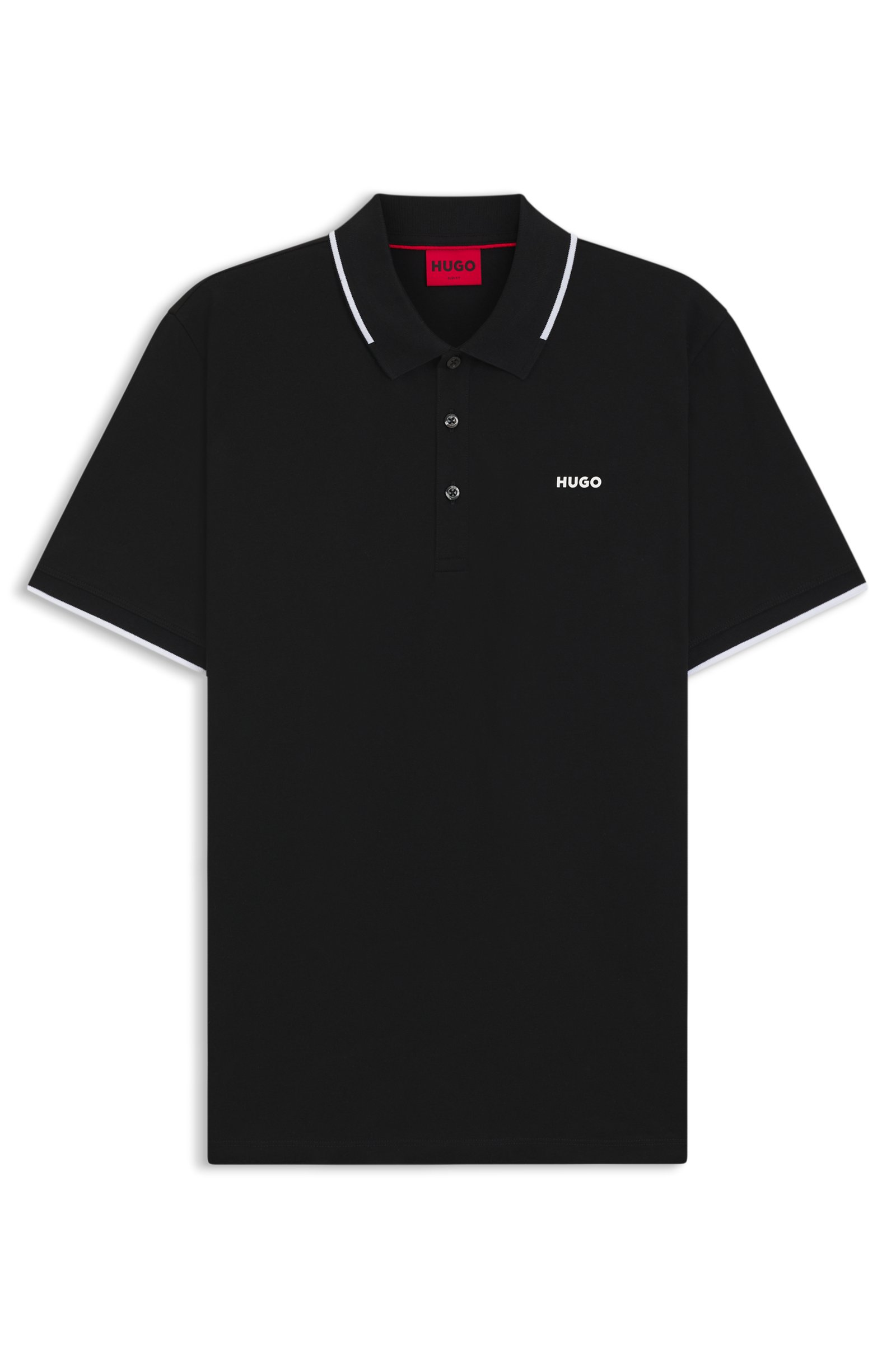Polo negro Hugo